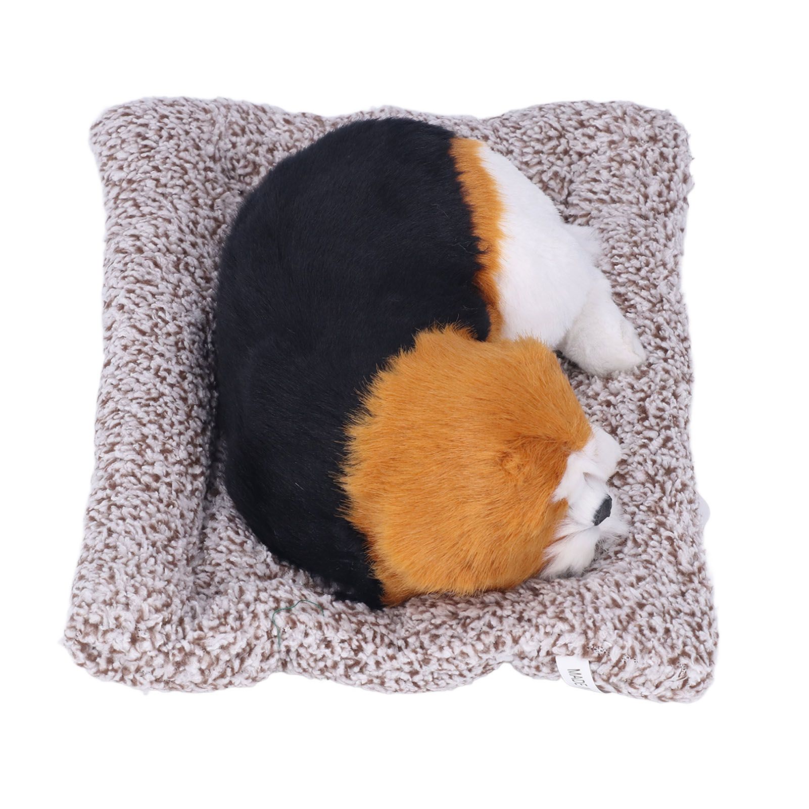 Simulation Dog with Sound Lovely Vivid Novel Gifts Plush Plastic Material Dog Toy Car DecorationBig Dog Beagle The - Image 5