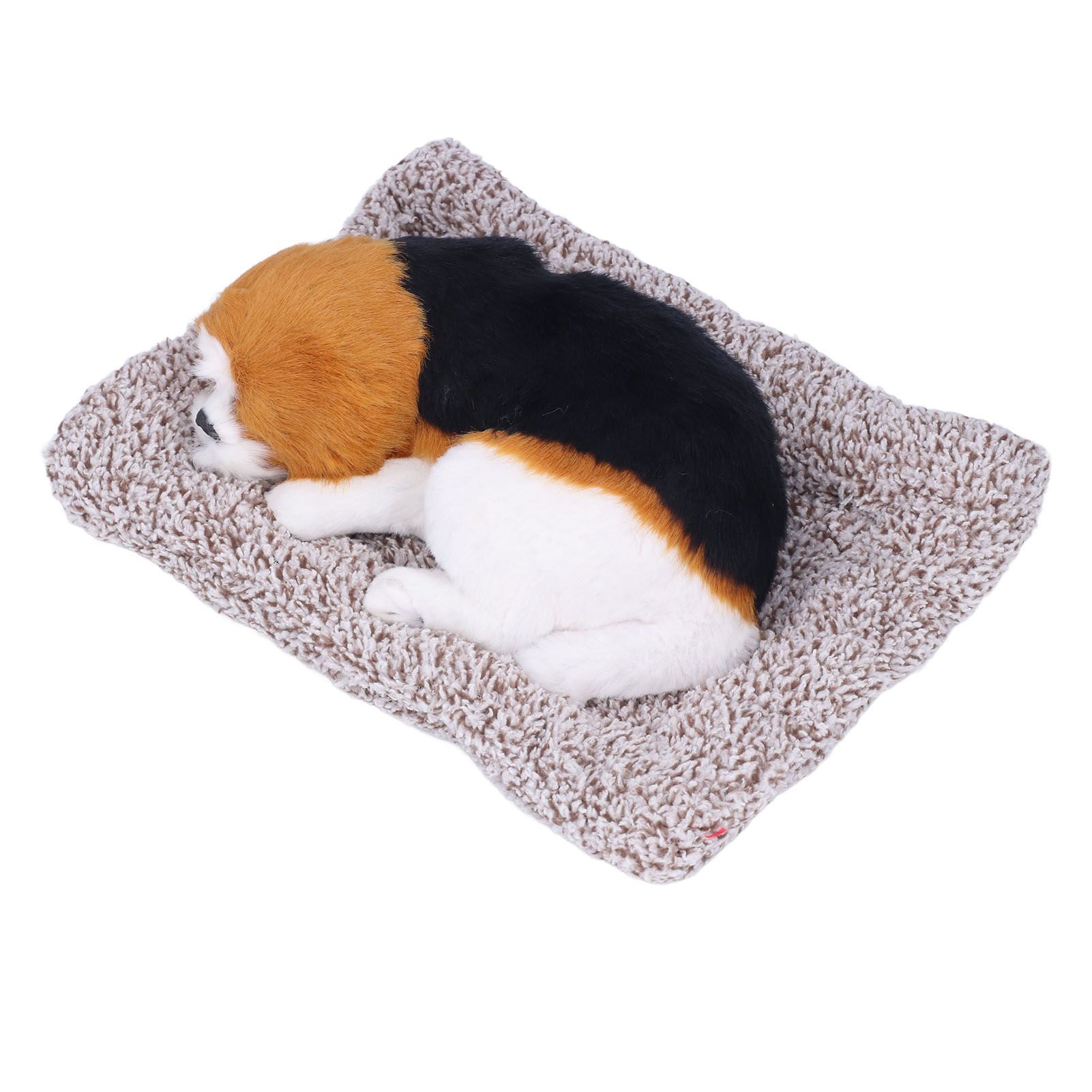 Simulation Dog with Sound Lovely Vivid Novel Gifts Plush Plastic Material Dog Toy Car DecorationBig Dog Beagle The - Image 7