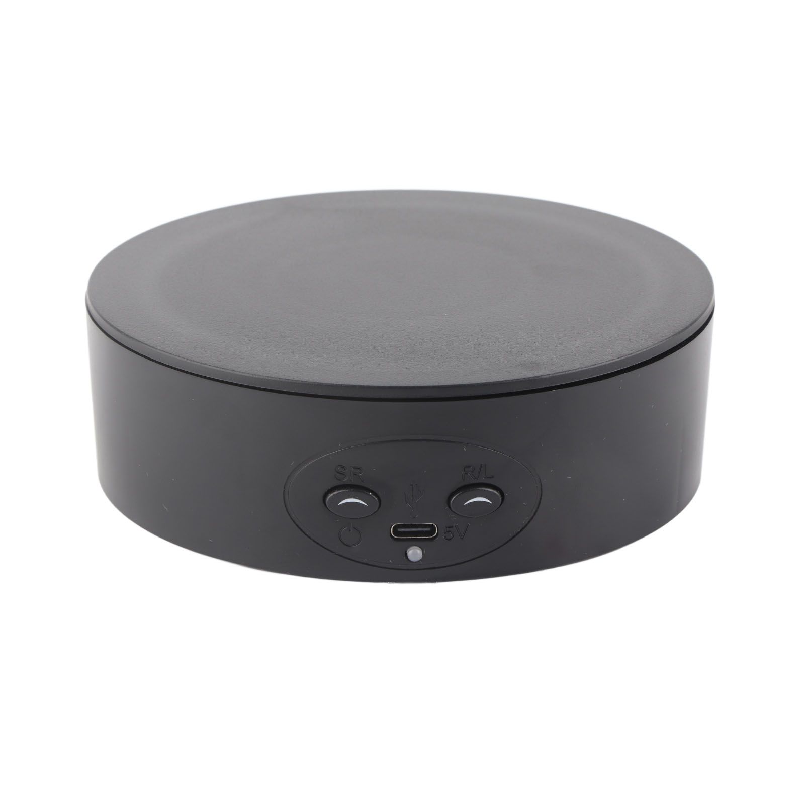 360 Degree Rotating Display Stand Maximum Load 6.6lb Electric Rotating Turntable for Wine Bottles Cosmetics WatchesBlack - Image 2