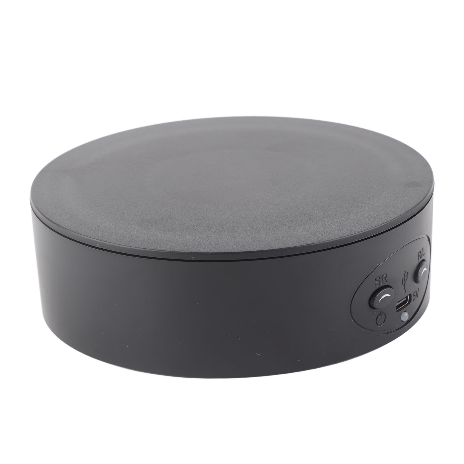 360 Degree Rotating Display Stand Maximum Load 6.6lb Electric Rotating Turntable for Wine Bottles Cosmetics WatchesBlack - Image 4