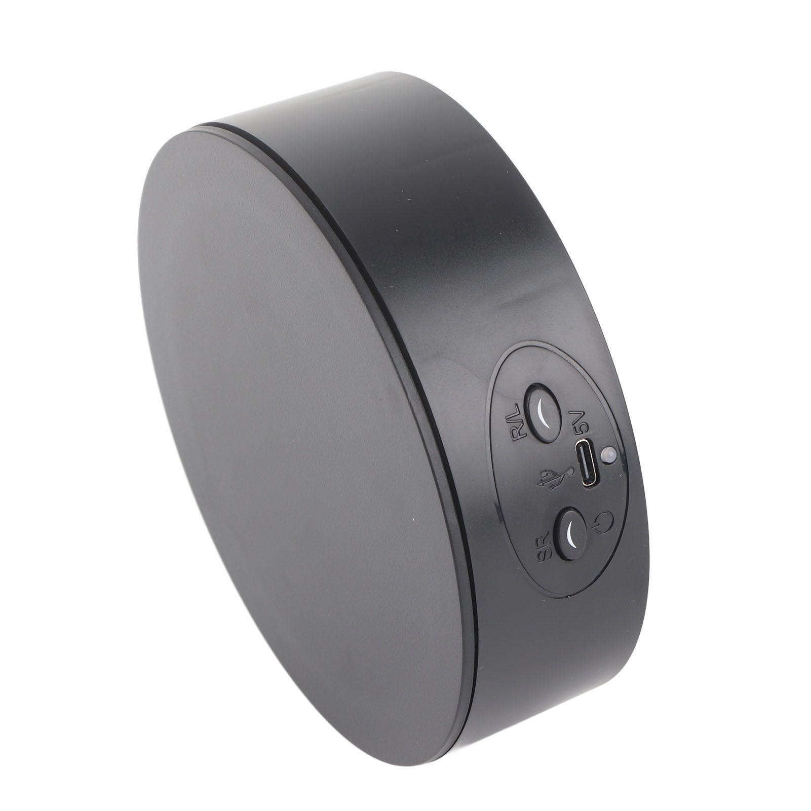 360 Degree Rotating Display Stand Maximum Load 6.6lb Electric Rotating Turntable for Wine Bottles Cosmetics WatchesBlack - Image 6