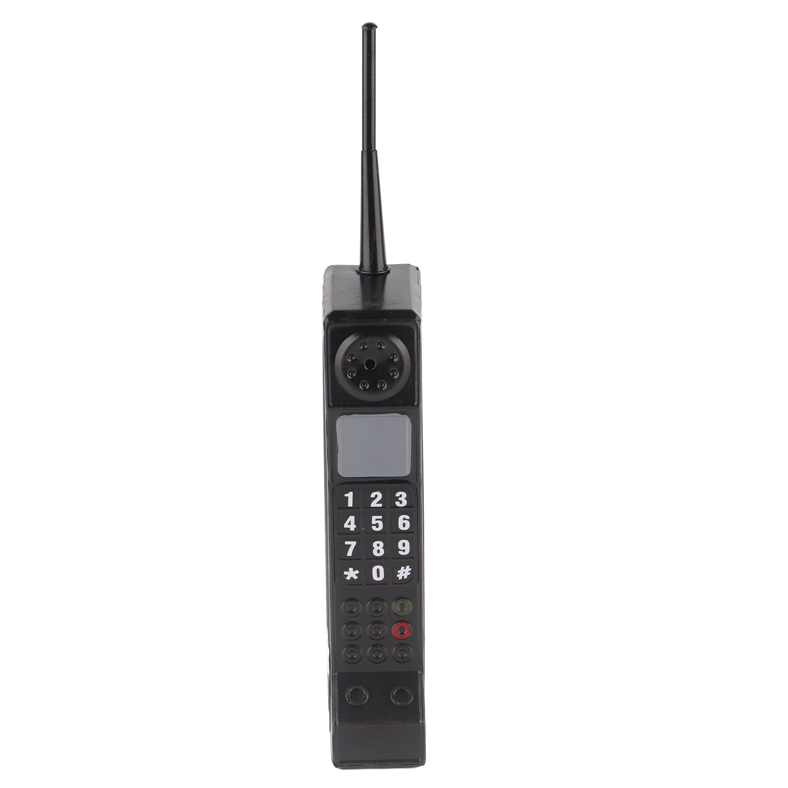 Retro Brick Cell Phone Ornament Vintage Cellular Phone Model Simulation Photographic Props Stylized Ornaments Black - Image 2