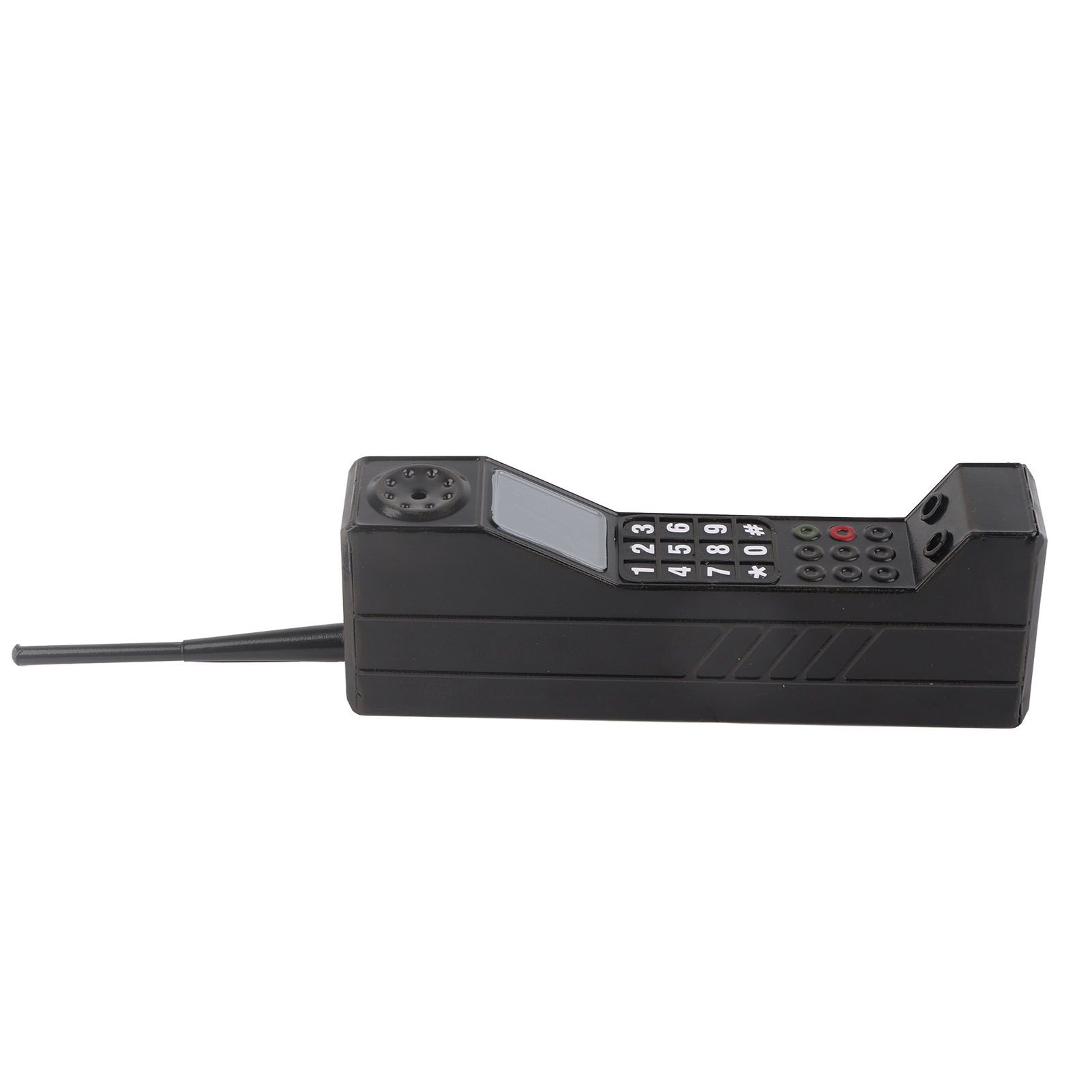 Retro Brick Cell Phone Ornament Vintage Cellular Phone Model Simulation Photographic Props Stylized Ornaments Black - Image 7