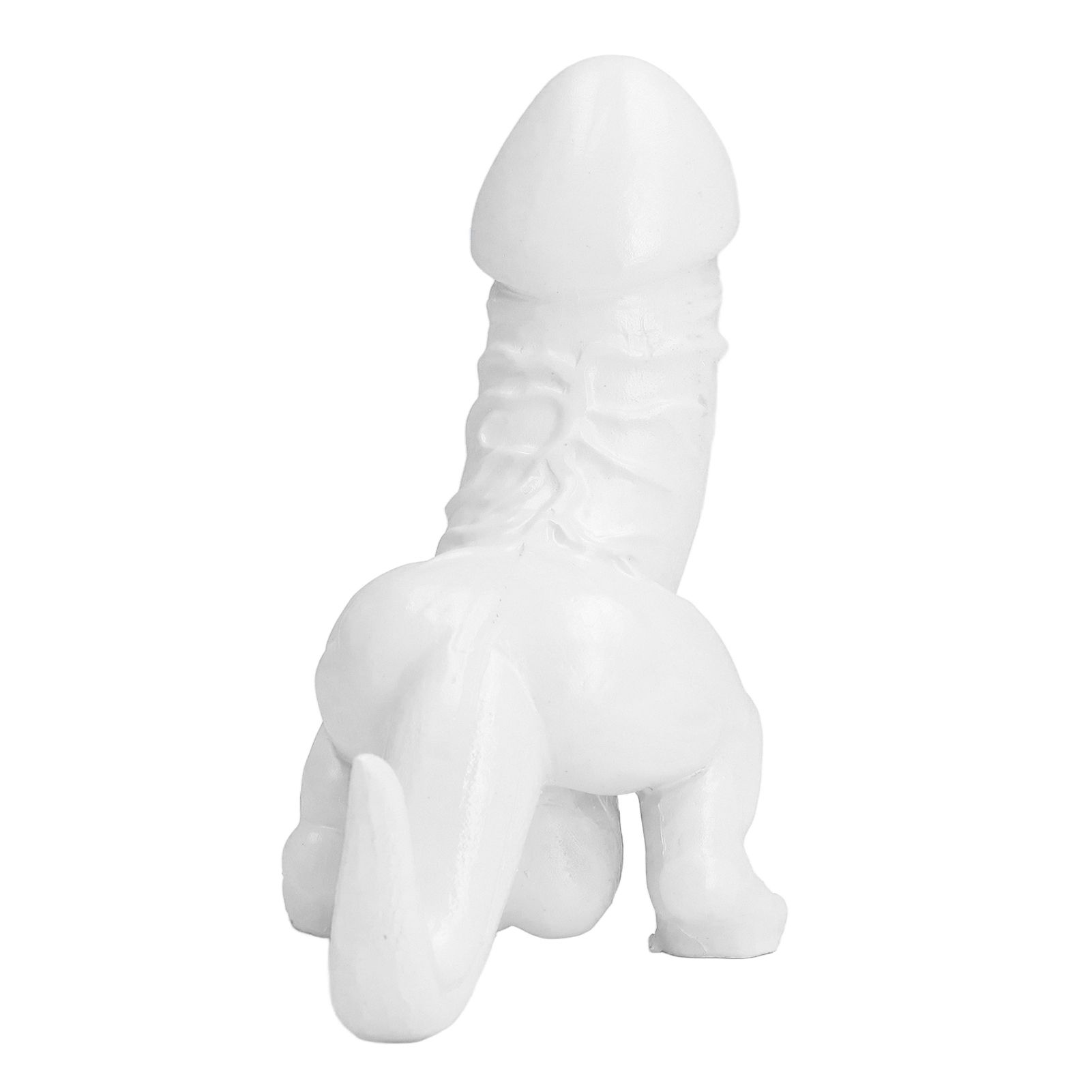 Dinosaur Ornament High Simulation Adult Spoof Resin Dinosaur Decoration for Home Decoration Bedroom Decoration White - Image 8