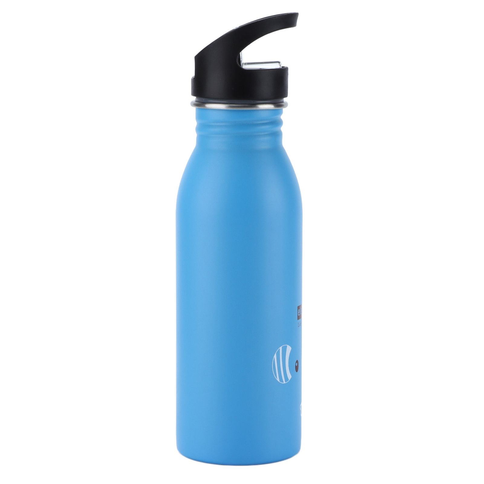 Stainless Steel Sport Water Bottle 500ml Cute Vacuum Insulated Water Bottle with Sucking Mouth for Outdoor SportsBlue Elephant - Image 5