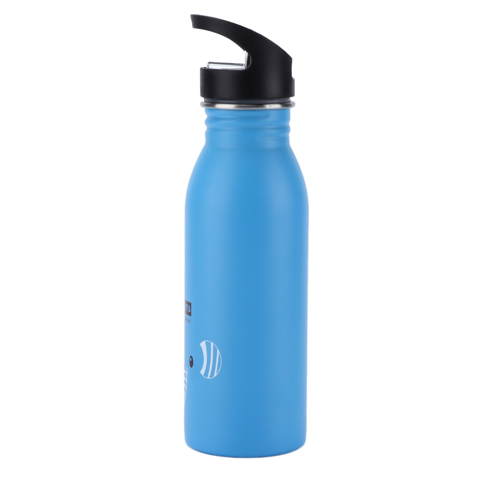 Stainless Steel Sport Water Bottle 500ml Cute Vacuum Insulated Water Bottle with Sucking Mouth for Outdoor SportsBlue Elephant - Image 6