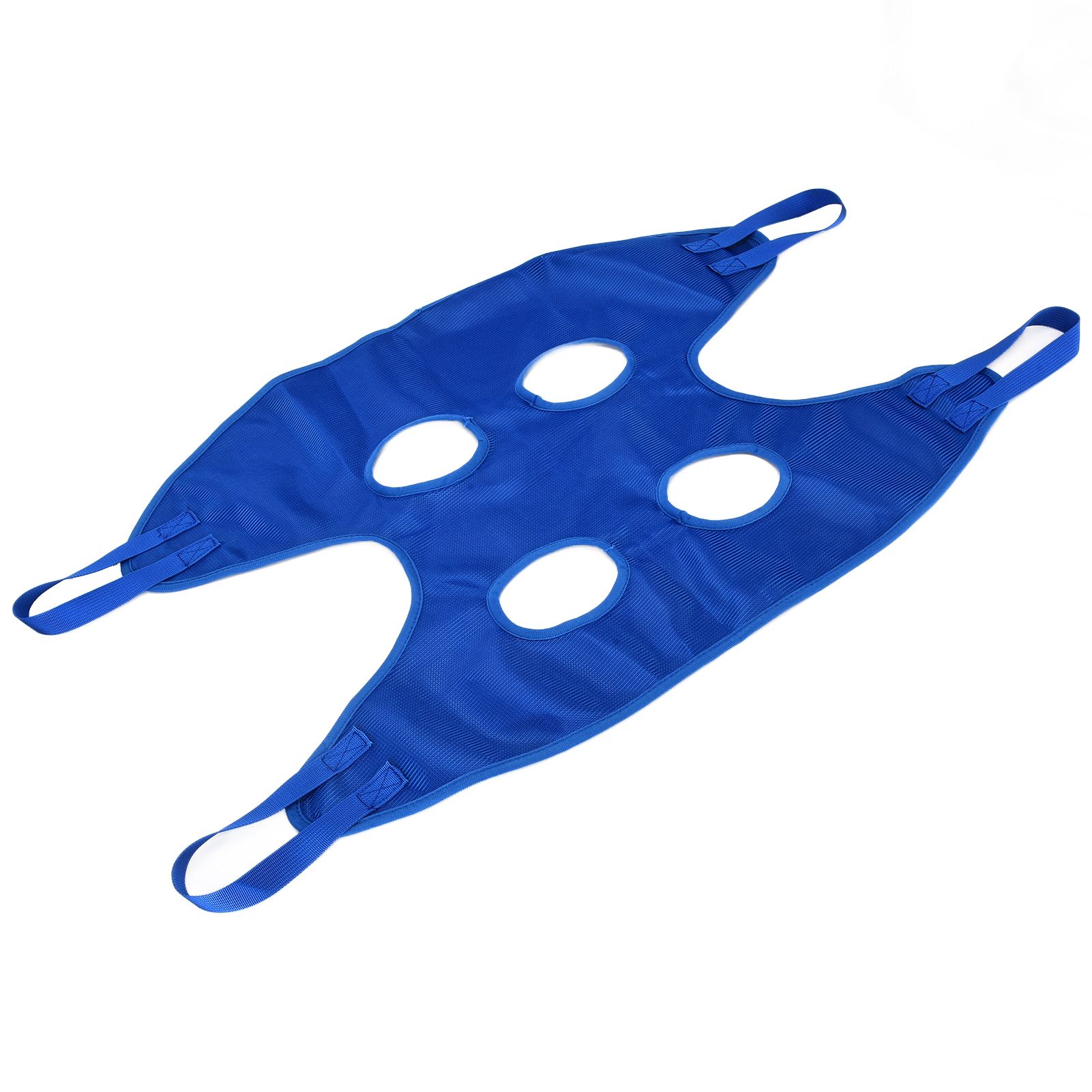 Dog Grooming Sling Multifunctional Pet Grooming Hammock Helper for Bathing Washing Grooming and Trimming NailBlue L - Image 6