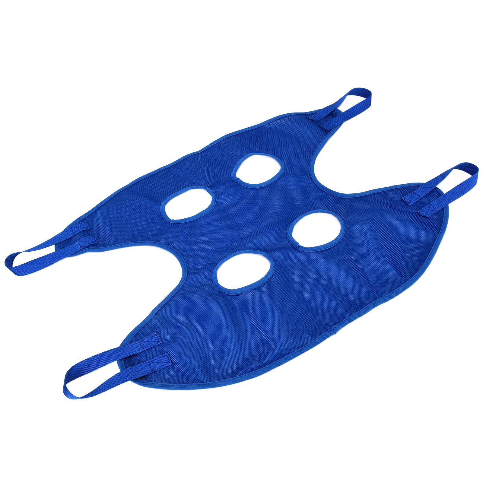 Dog Grooming Sling Multifunctional Pet Grooming Hammock Helper for Bathing Washing Grooming and Trimming NailBlue L - Image 7