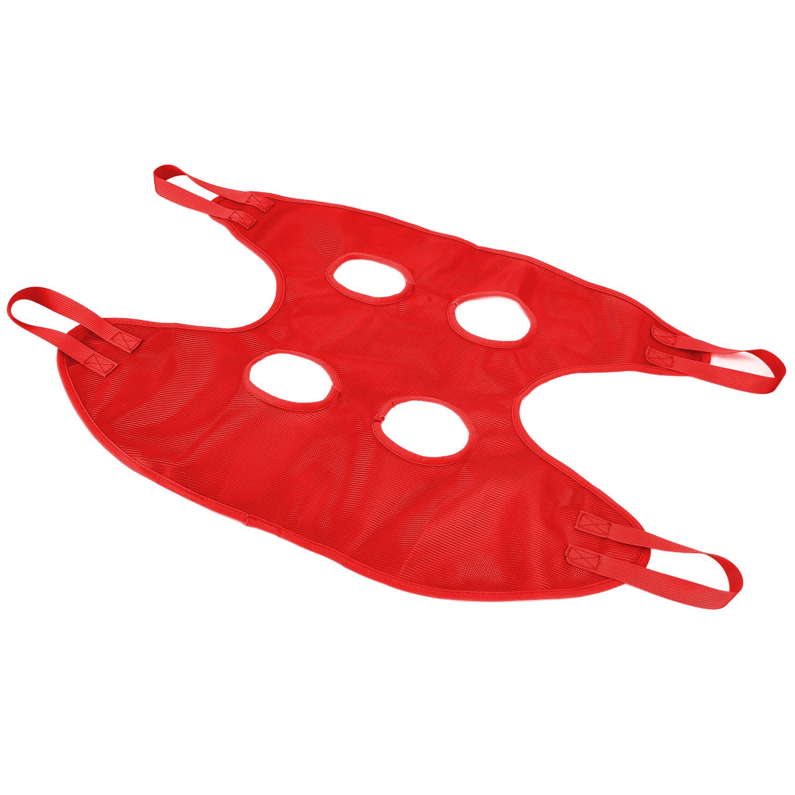Dog Grooming Sling Multifunctional Pet Grooming Hammock Helper for Bathing Washing Grooming and Trimming NailRed S - Image 3