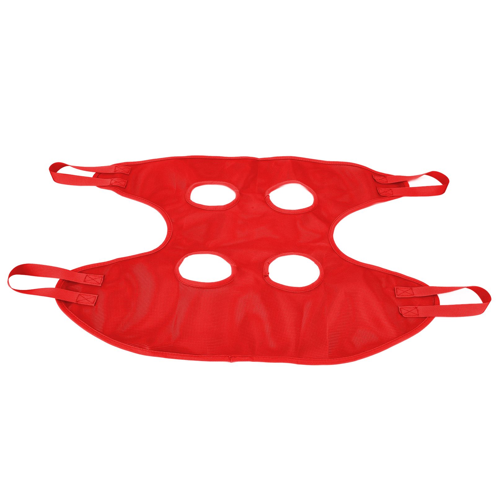 Dog Grooming Sling Multifunctional Pet Grooming Hammock Helper for Bathing Washing Grooming and Trimming NailRed S - Image 4