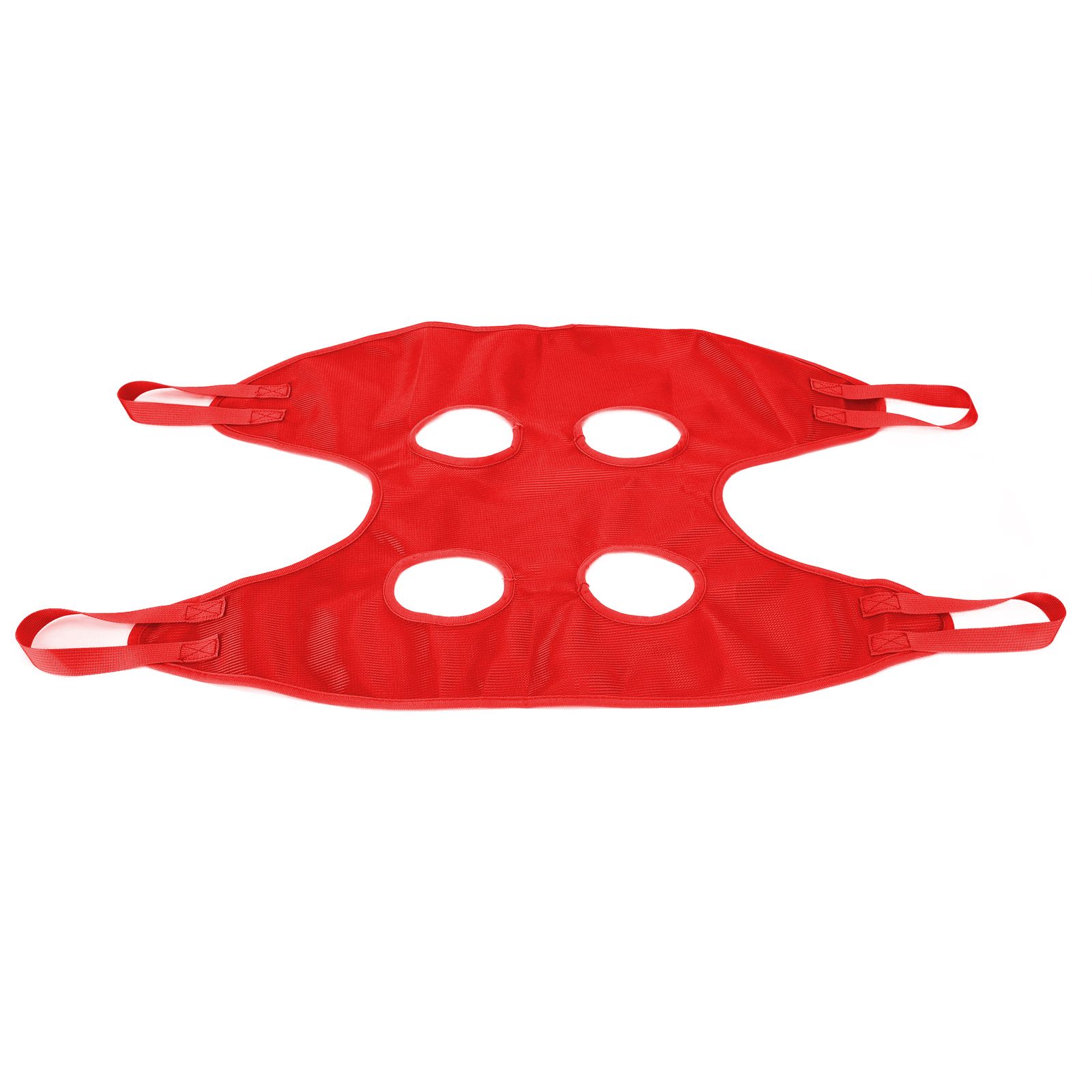 Dog Grooming Sling Multifunctional Pet Grooming Hammock Helper for Bathing Washing Grooming and Trimming NailRed M - Image 2