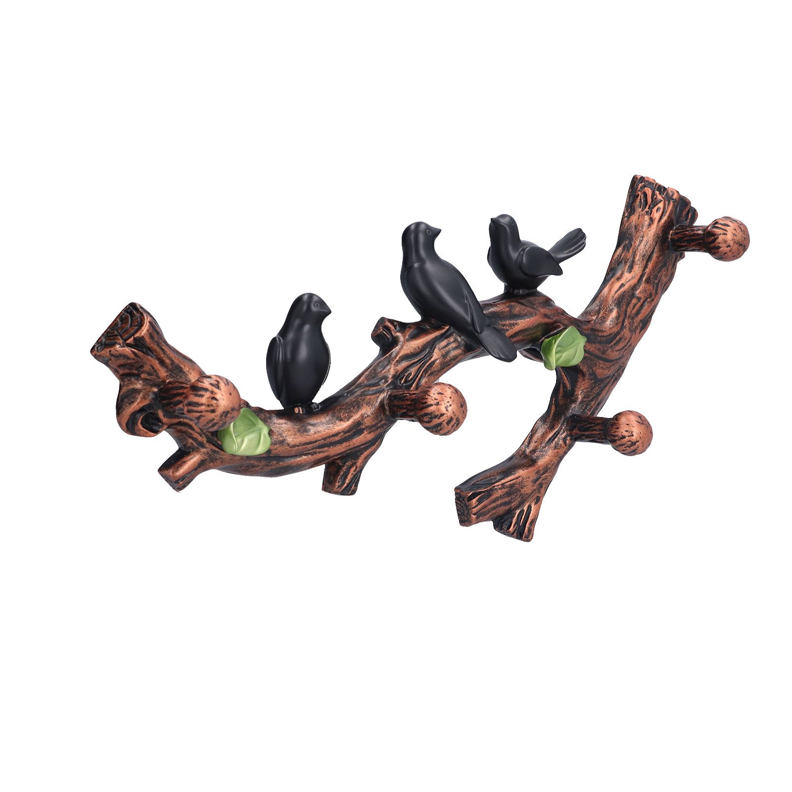 Wall Decoration Hooks Punch Free Innovative Art Waterproof Resin Bird Decoration Hook for Bedroom Living Room Kitchen38cm - Image 3