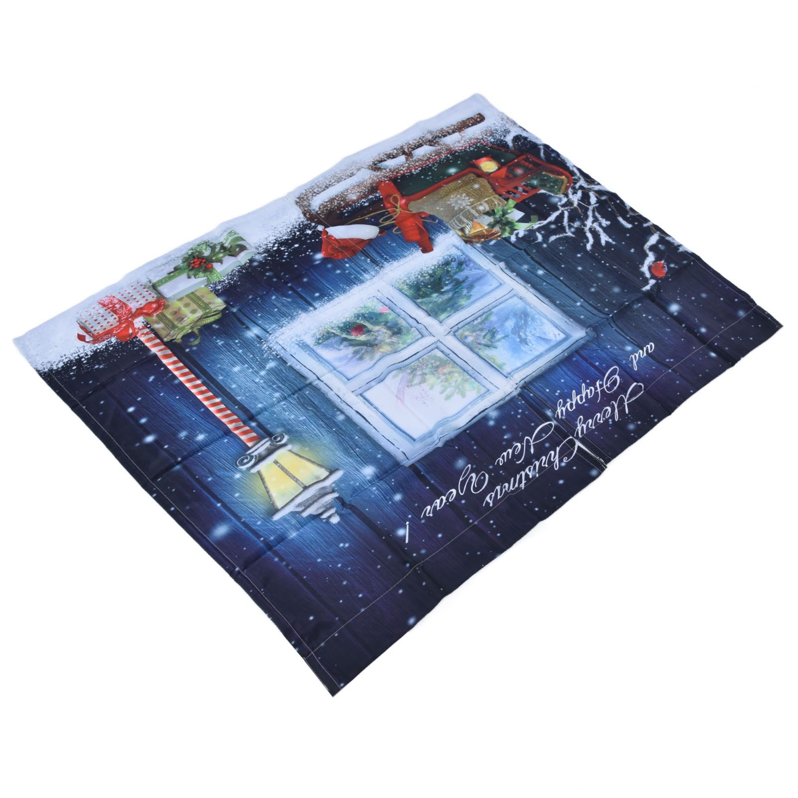 Christmas Style Curtain Personalized 3D Digital Printing Blackout Curtains Waterproof Cloth Shower Curtains170x200cm - Image 6