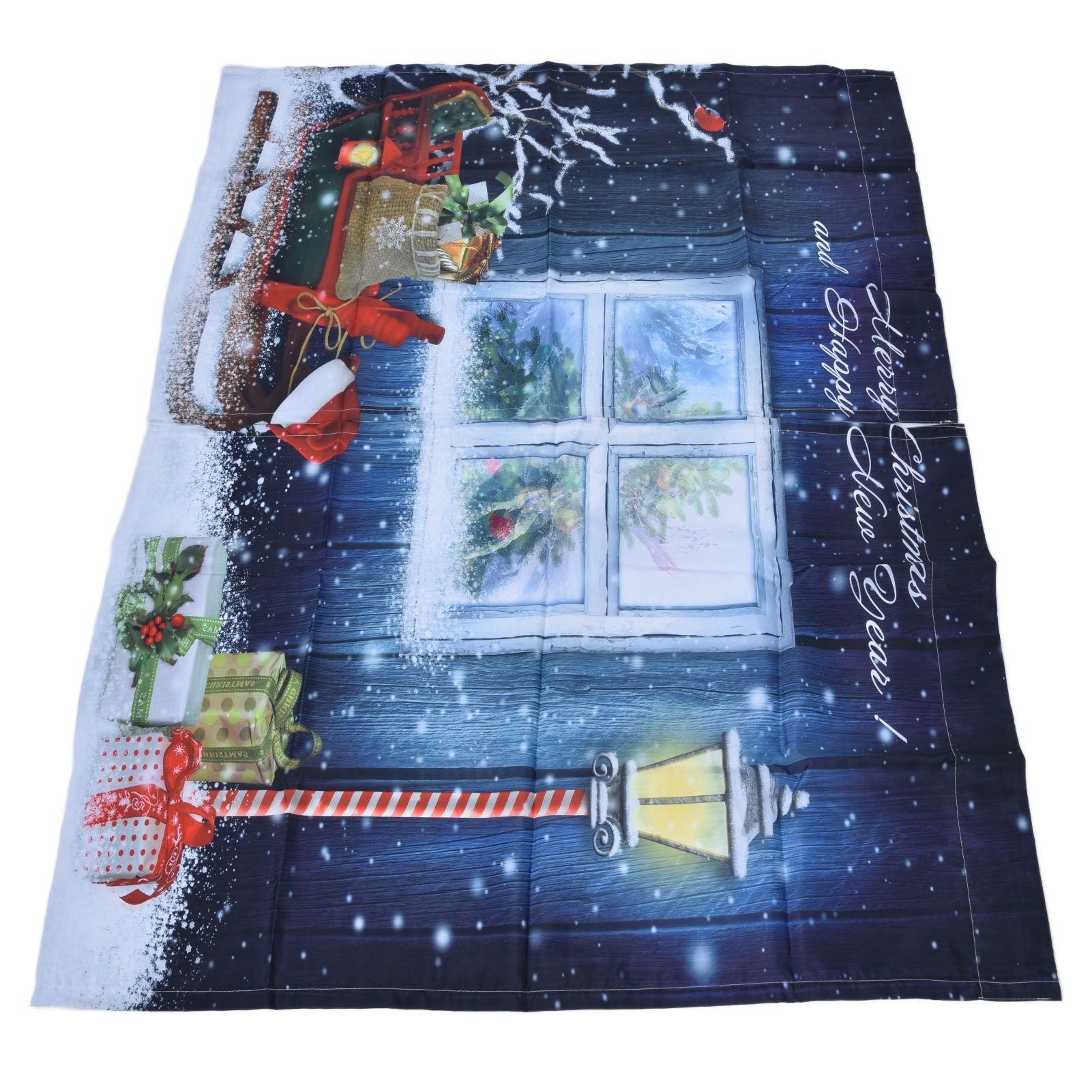 Christmas Style Curtain Personalized 3D Digital Printing Blackout Curtains Waterproof Cloth Shower Curtains170x200cm - Image 7
