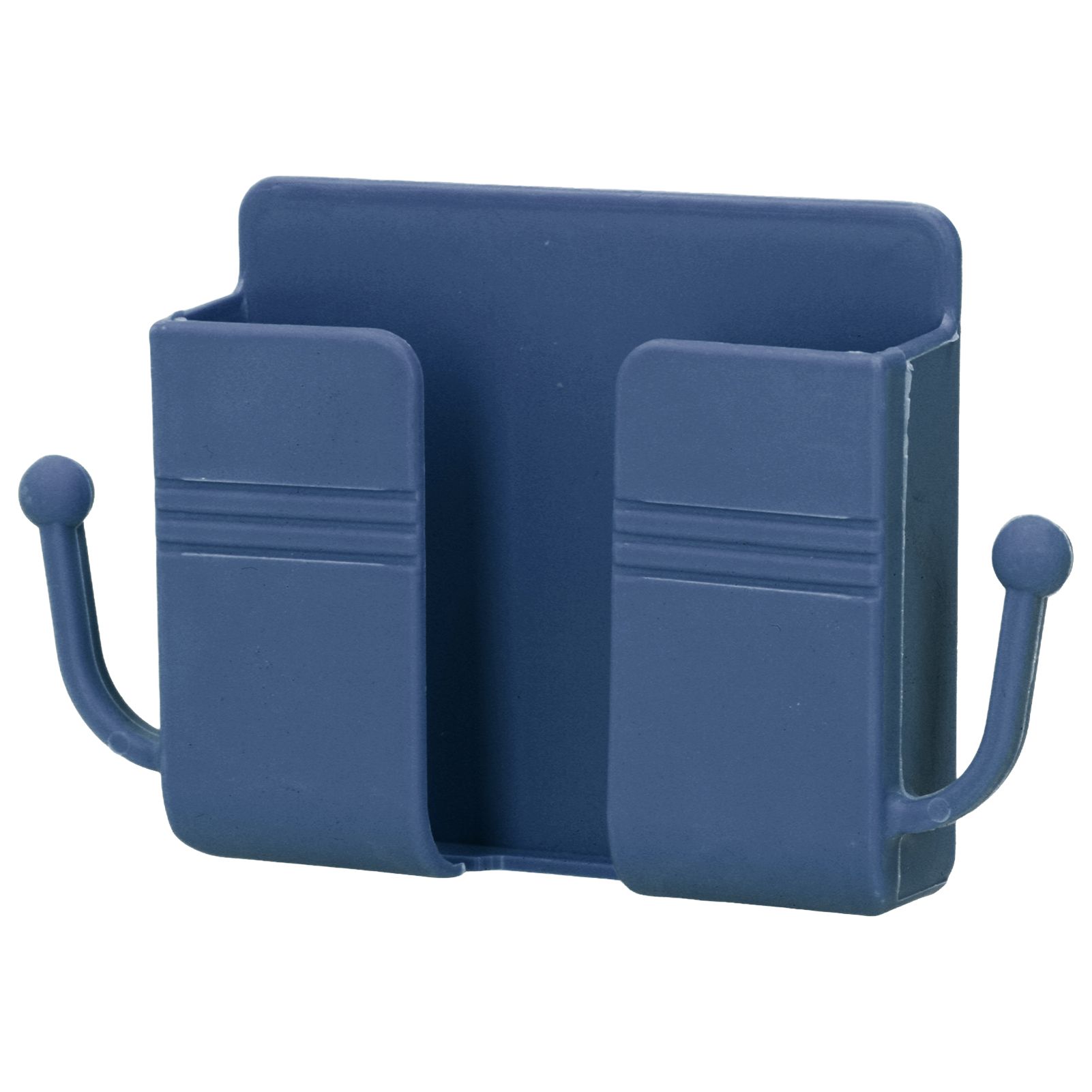 Wall Mounted Storage Box Multifunctional Phone Charging Wall Mount Holder for Bed Bathroom Kitchen OfficeBlue - Image 3