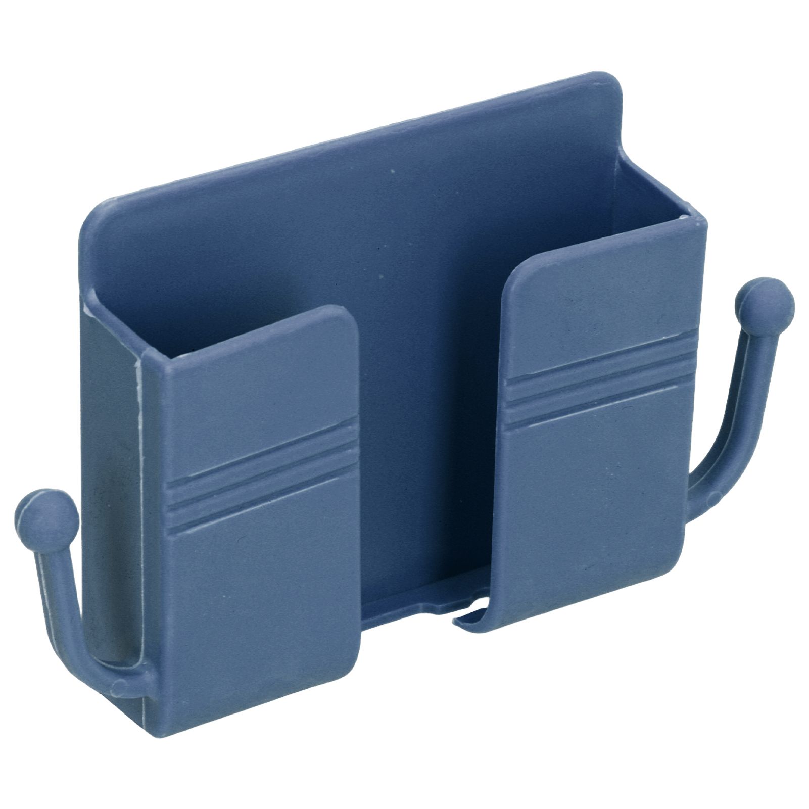 Wall Mounted Storage Box Multifunctional Phone Charging Wall Mount Holder for Bed Bathroom Kitchen OfficeBlue - Image 6