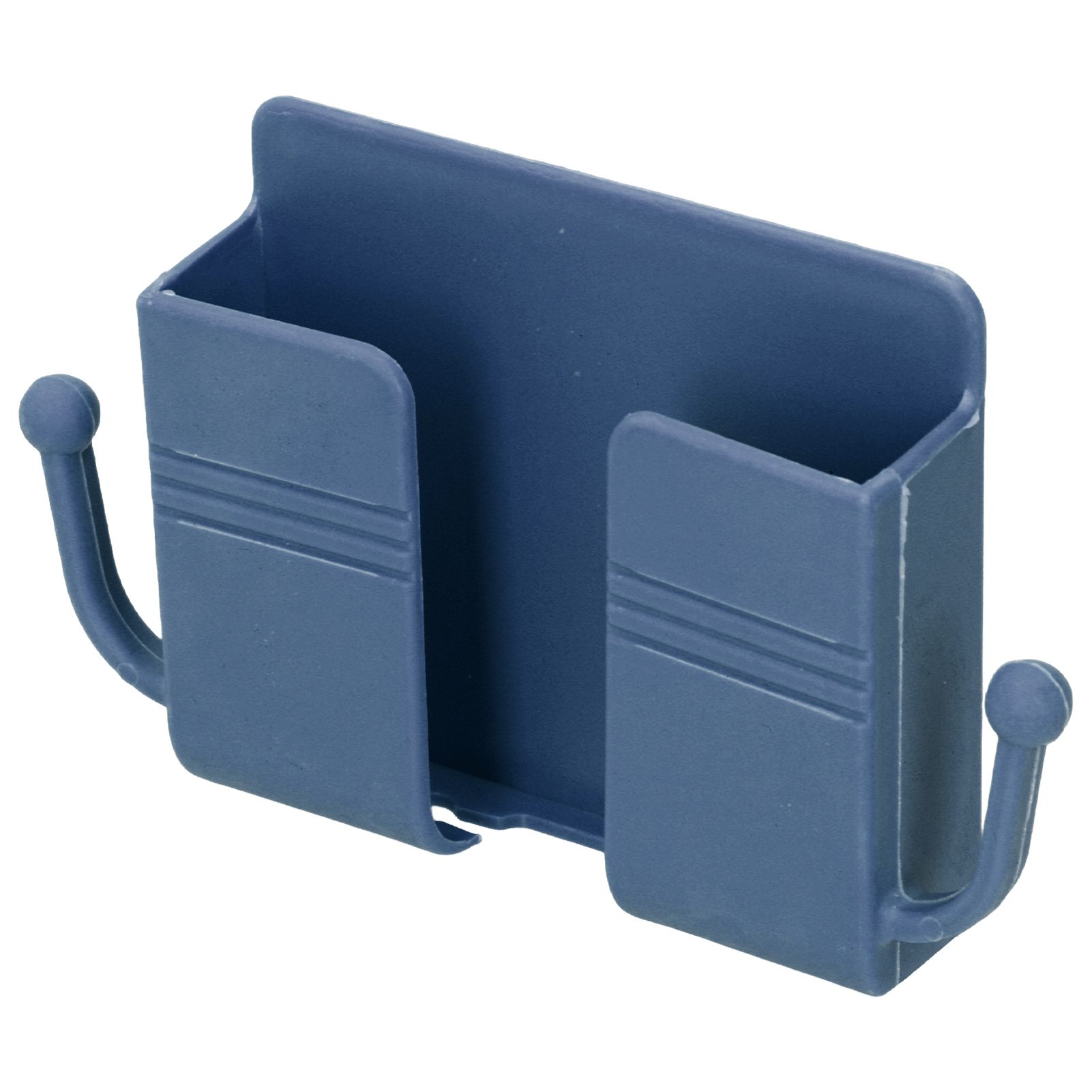 Wall Mounted Storage Box Multifunctional Phone Charging Wall Mount Holder for Bed Bathroom Kitchen OfficeBlue - Image 7