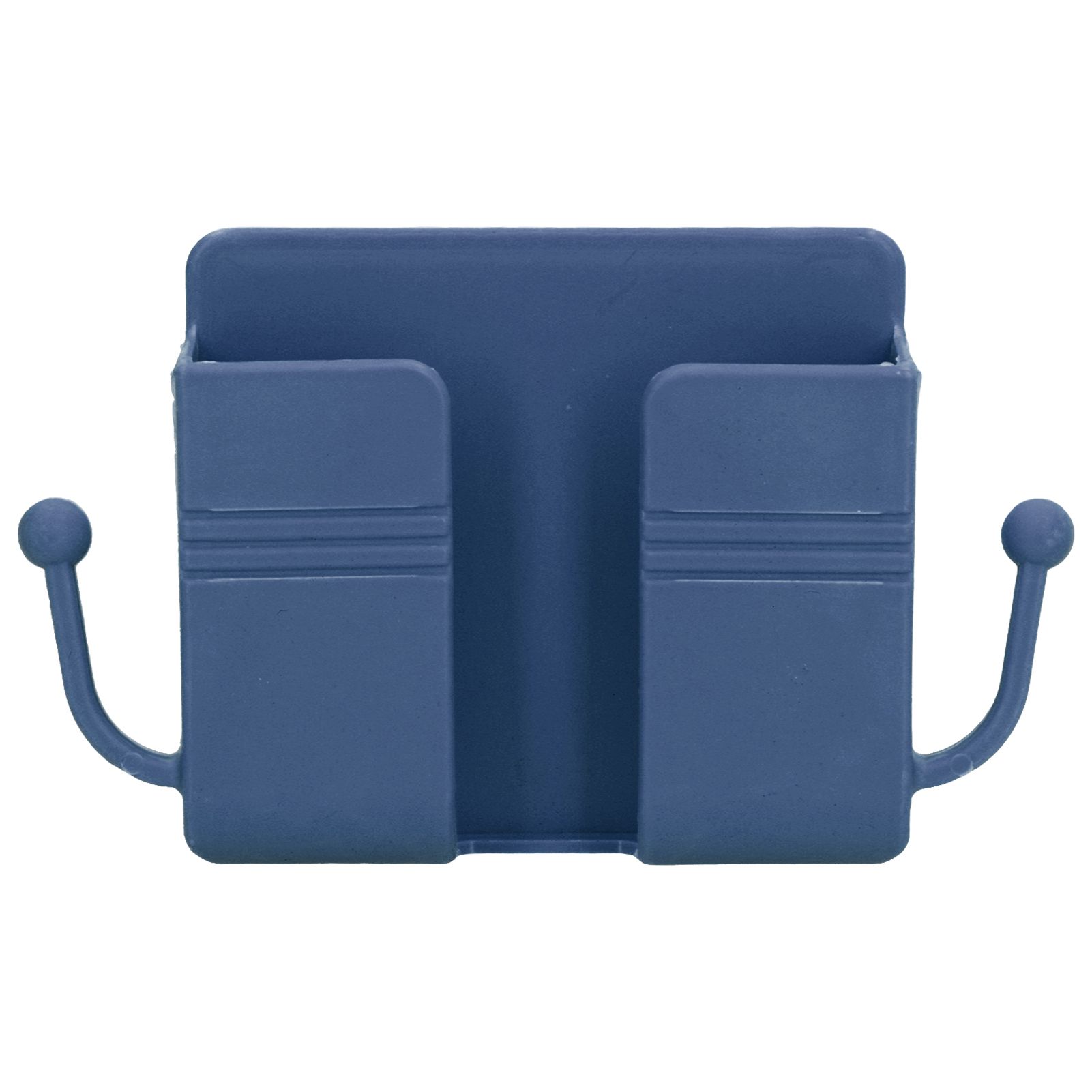 Wall Mounted Storage Box Multifunctional Phone Charging Wall Mount Holder for Bed Bathroom Kitchen OfficeBlue - Image 8