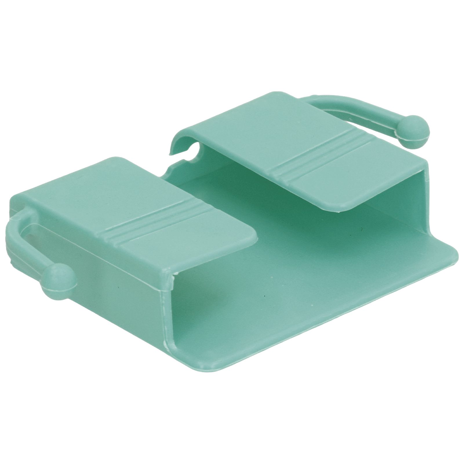 Wall Mounted Storage Box Multifunctional Phone Charging Wall Mount Holder for Bed Bathroom Kitchen OfficeGreen - Image 4
