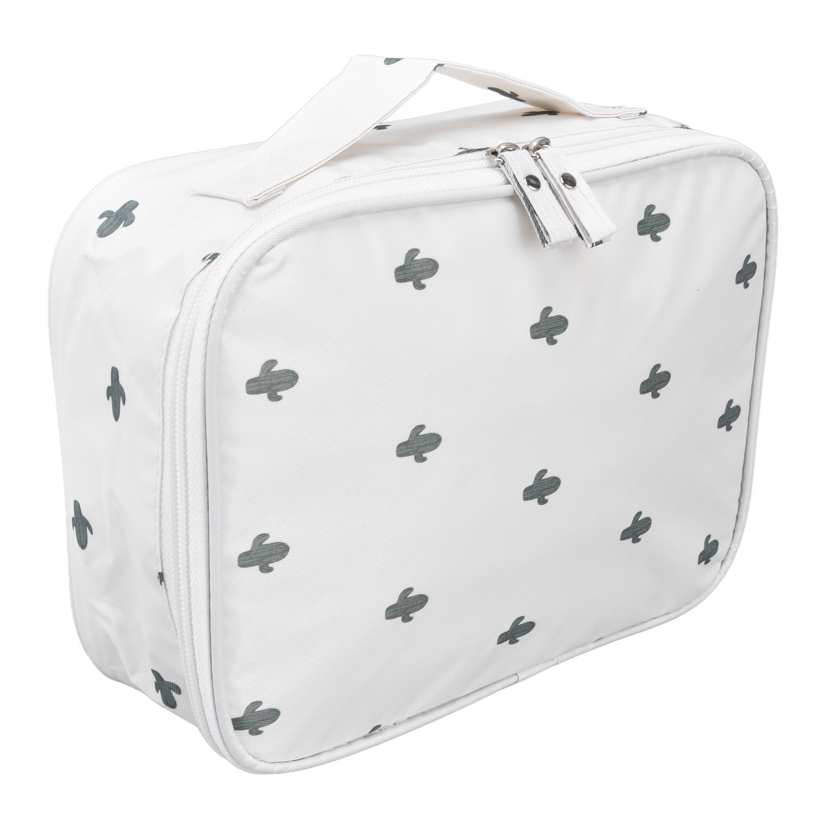 Toiletry Bag Durable Waterproof Nylon Portable Multifunctional Fashionable Design Large Capacity Travel Toiletry BagCactus - Image 1