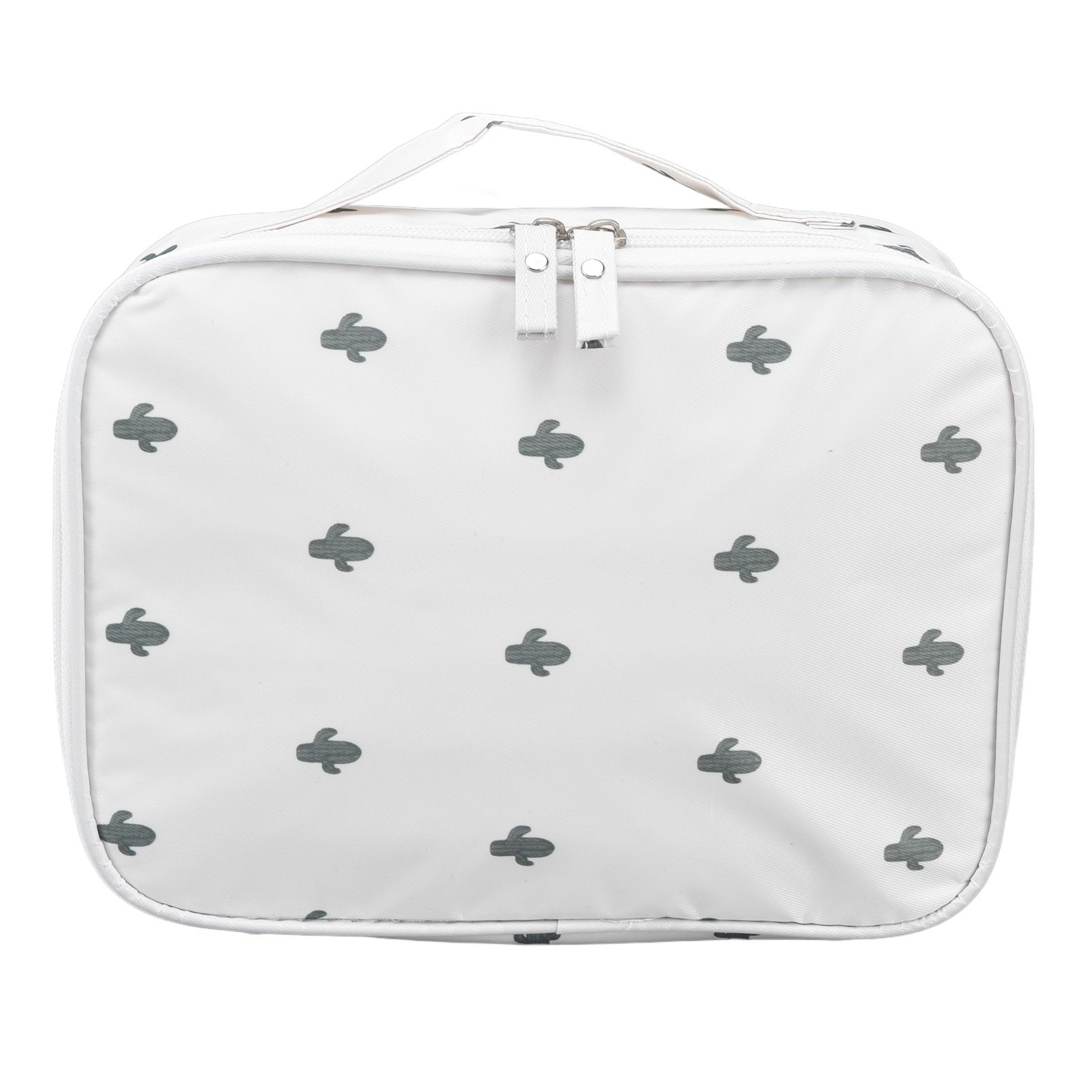 Toiletry Bag Durable Waterproof Nylon Portable Multifunctional Fashionable Design Large Capacity Travel Toiletry BagCactus - Image 3