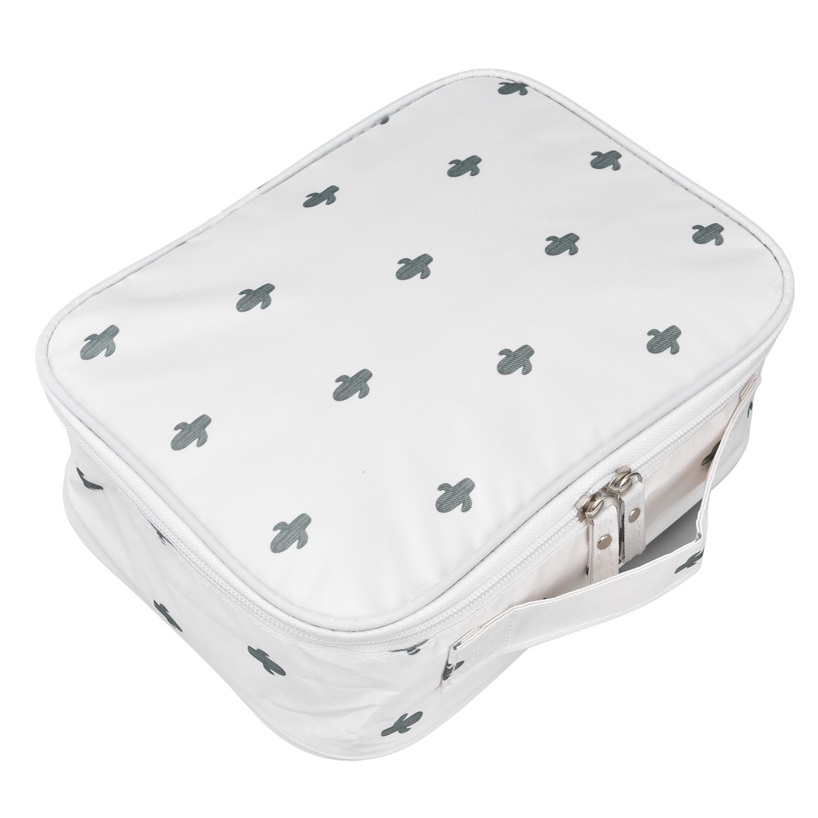 Toiletry Bag Durable Waterproof Nylon Portable Multifunctional Fashionable Design Large Capacity Travel Toiletry BagCactus - Image 5