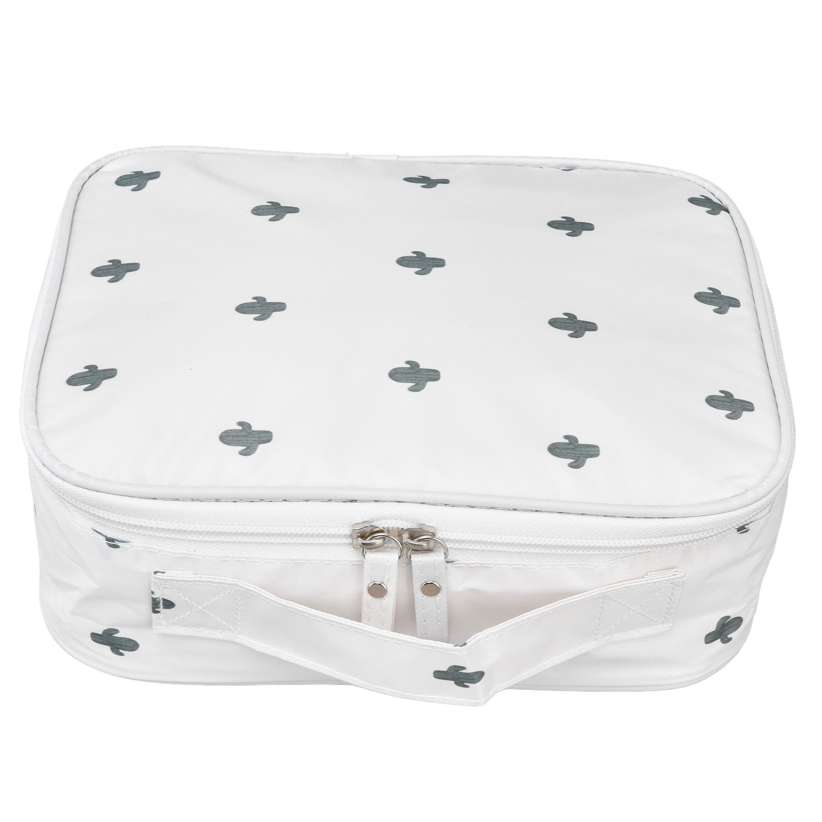 Toiletry Bag Durable Waterproof Nylon Portable Multifunctional Fashionable Design Large Capacity Travel Toiletry BagCactus - Image 7