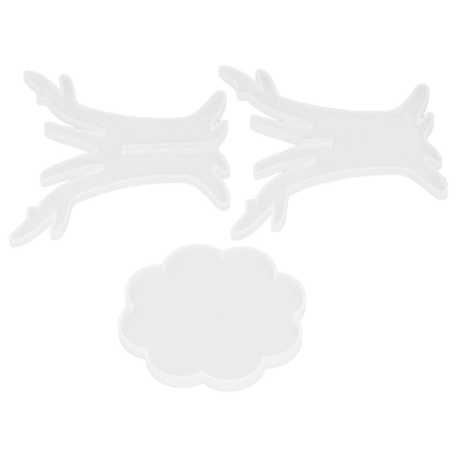 3Pcs DIY Flower Pot Shelf Mold Easy Demoulding Soft Good Toughness Irregular Branches Flower Pot Shelf Mold for DIYBranch 60‑730 - Image 5