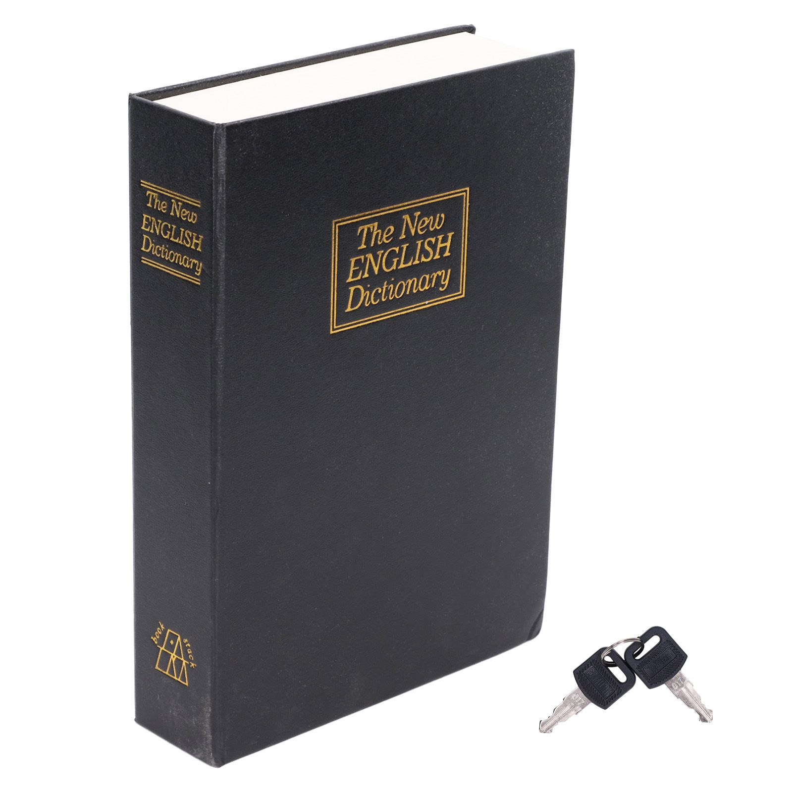 Diversion Book Safe High Safety Simulation Book Safe Deposit Box with 2 Keys for School Home TravellingA - Image 1