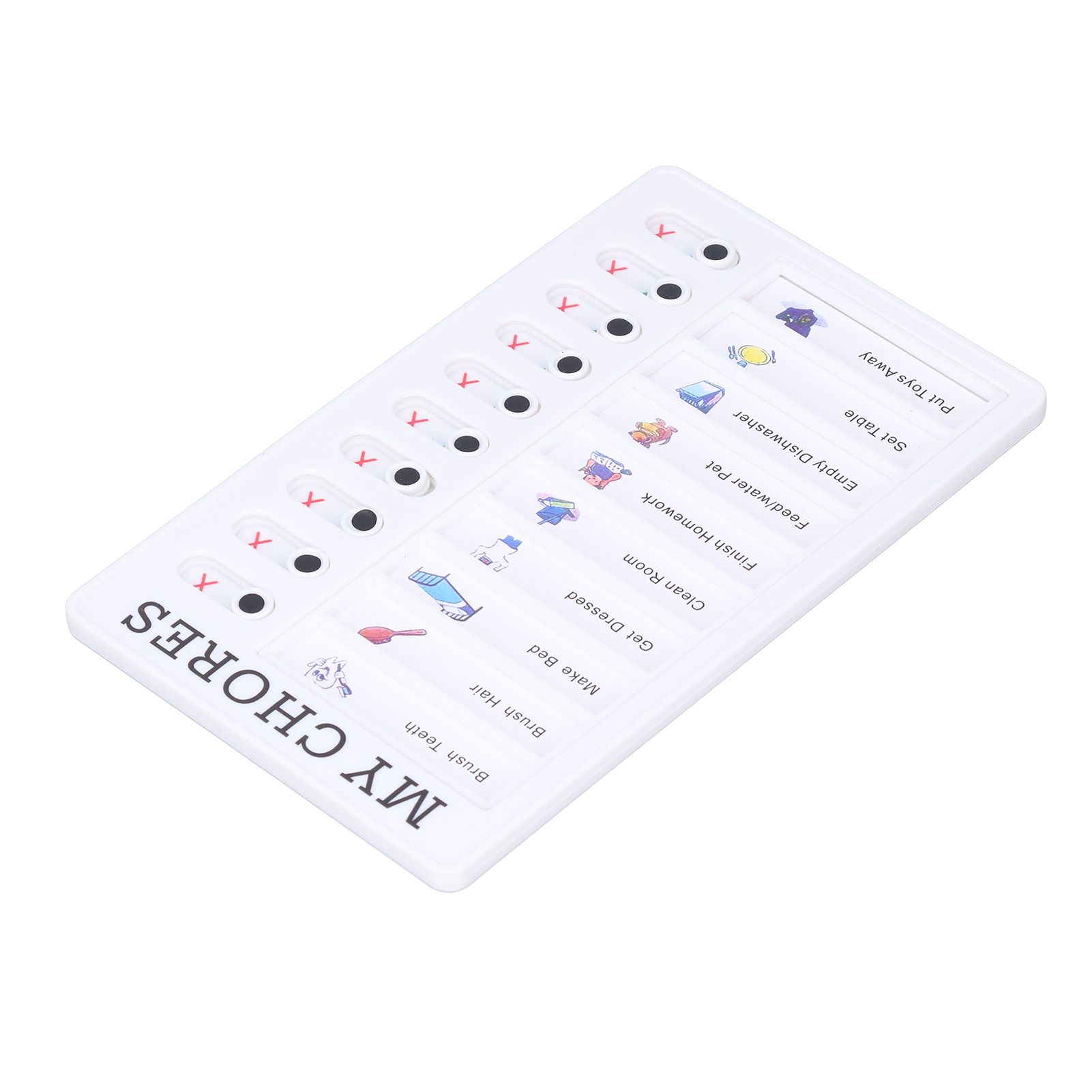 Chore Chart Memo Boards Portable Detachable Message Board Feel Comfortable PVC Kids Chore Chart for Kids Learn PlanningMY CHORES - Image 4