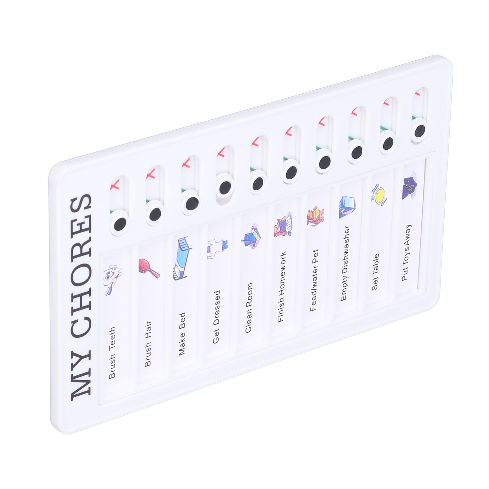 Chore Chart Memo Boards Portable Detachable Message Board Feel Comfortable PVC Kids Chore Chart for Kids Learn PlanningMY CHORES - Image 5