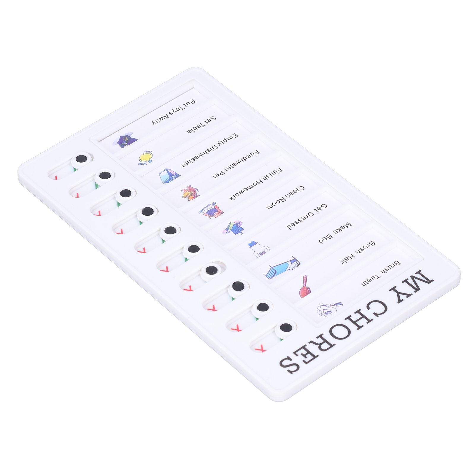 Chore Chart Memo Boards Portable Detachable Message Board Feel Comfortable PVC Kids Chore Chart for Kids Learn PlanningMY CHORES - Image 6