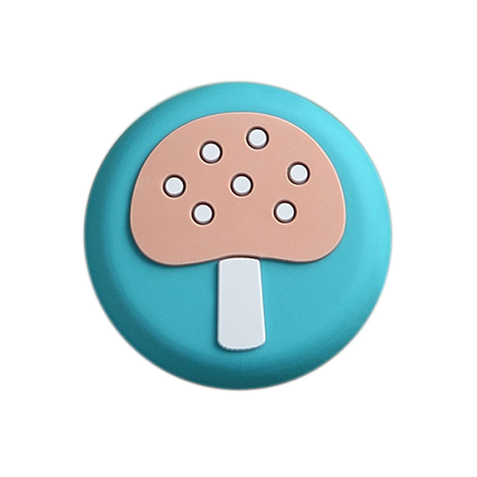 Cartoon Door Handle Stopper Bumpers Buffer Wall Protectors Doorknob Crash Pad Self Adhesive Design for HomeMushroom Pattern - Image 1
