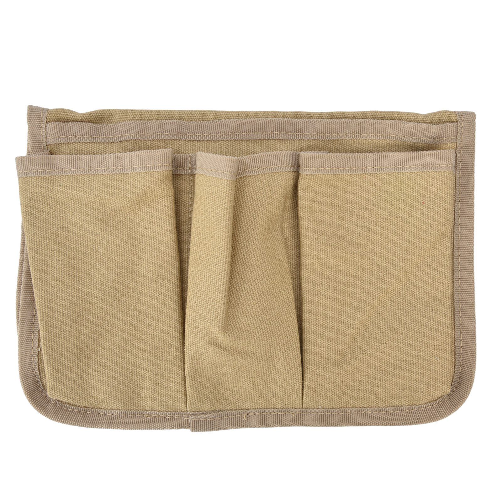 Camping Chair Armrest Storage Bag Large Capacity Multiple Pockets Portable Chair Hanging Storage Bag for Outdoor BeachKhaki - Image 8