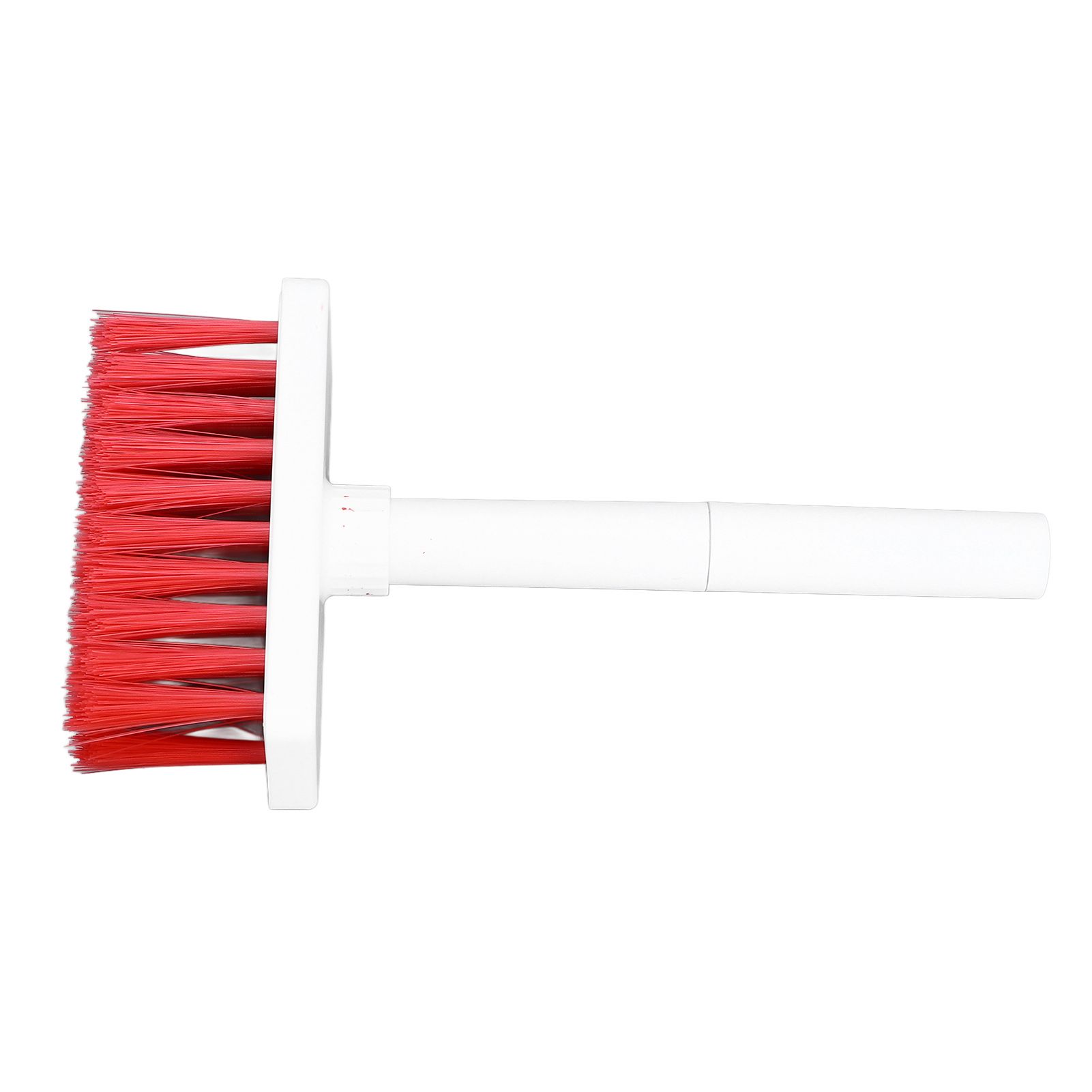 Keyboard Brush Separate Double Head Design 5 in 1 Multifunction 3 Row Design Plastic Cleaning Brush Pen for HeadphonesWhite Red - Image 4