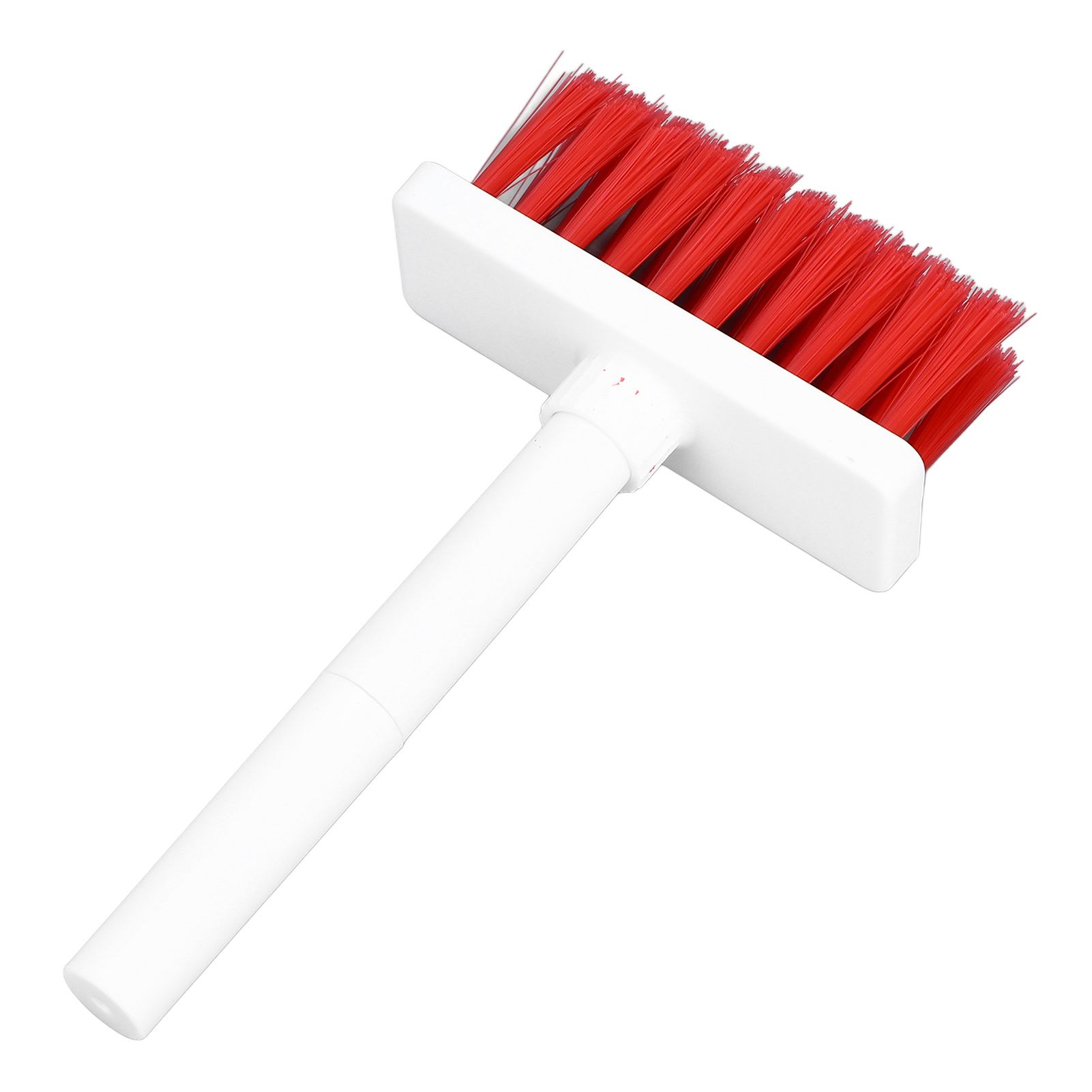 Keyboard Brush Separate Double Head Design 5 in 1 Multifunction 3 Row Design Plastic Cleaning Brush Pen for HeadphonesWhite Red - Image 5