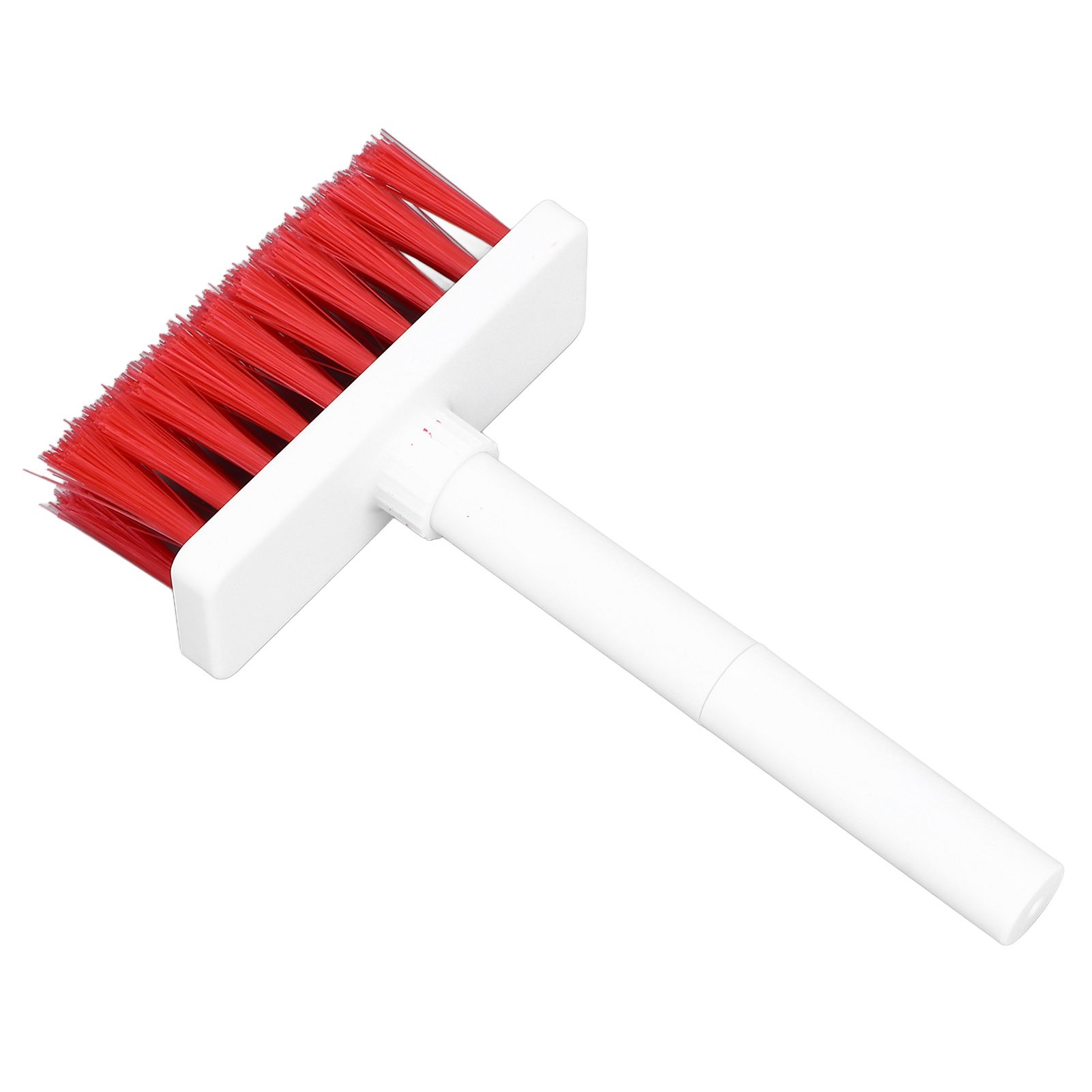 Keyboard Brush Separate Double Head Design 5 in 1 Multifunction 3 Row Design Plastic Cleaning Brush Pen for HeadphonesWhite Red - Image 8