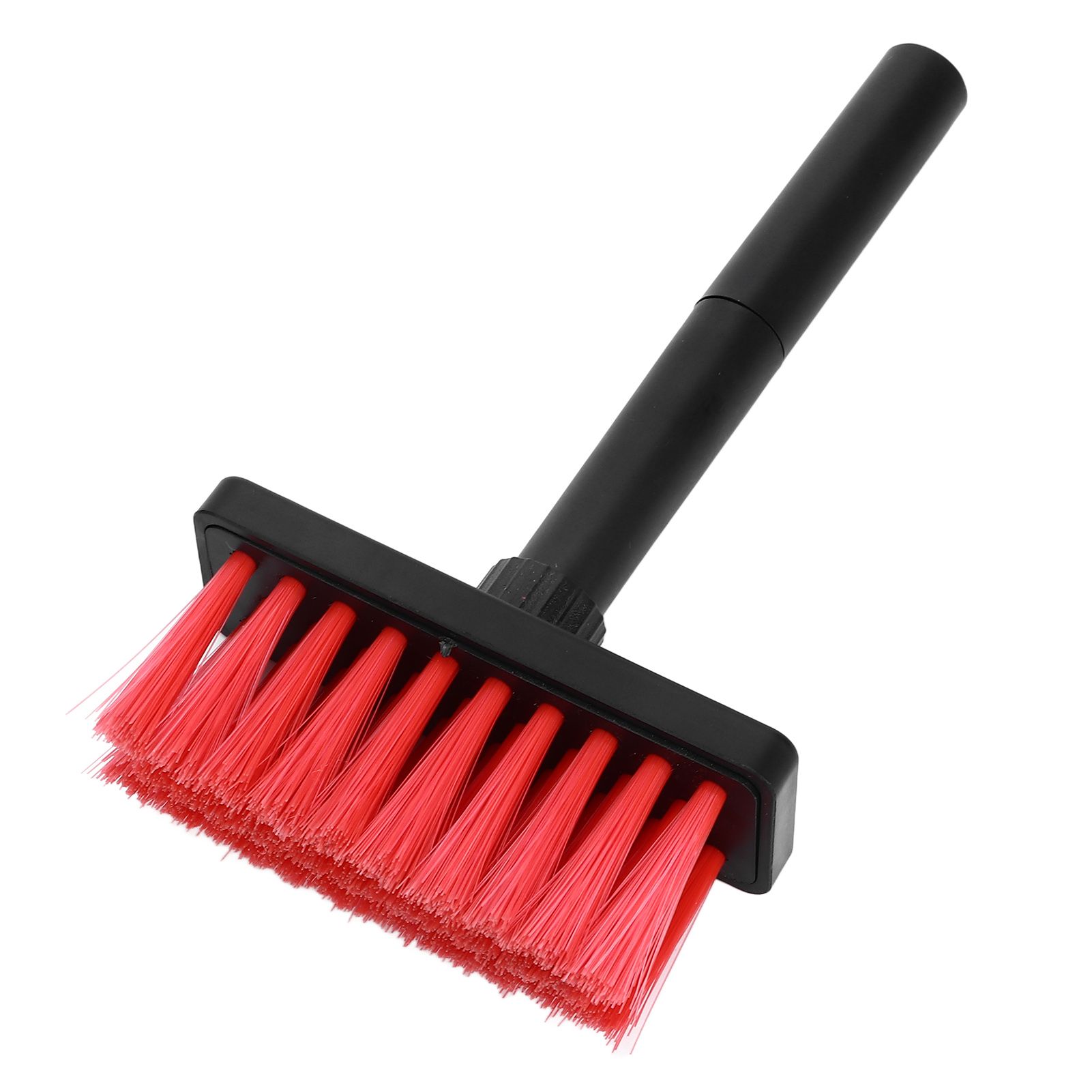 Keyboard Brush Separate Double Head Design 5 in 1 Multifunction 3 Row Design Plastic Cleaning Brush Pen for HeadphonesBlack Red - Image 3