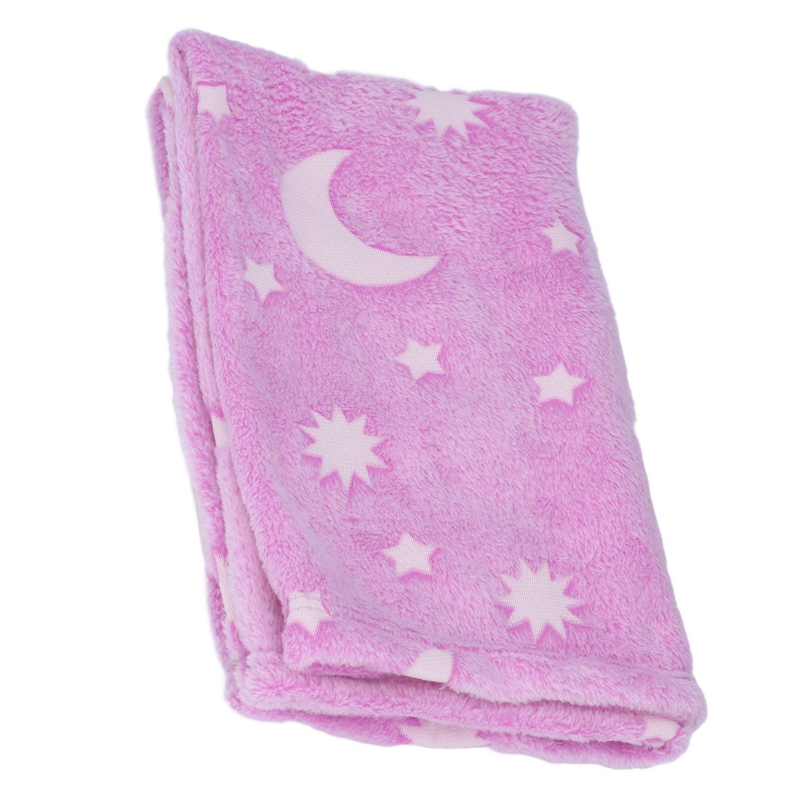 1.52x1M Luminous Blanket Double Sided Polyester Glowing Blanket Bedroom Air Conditioning Blanket for KidsPurple - Image 4
