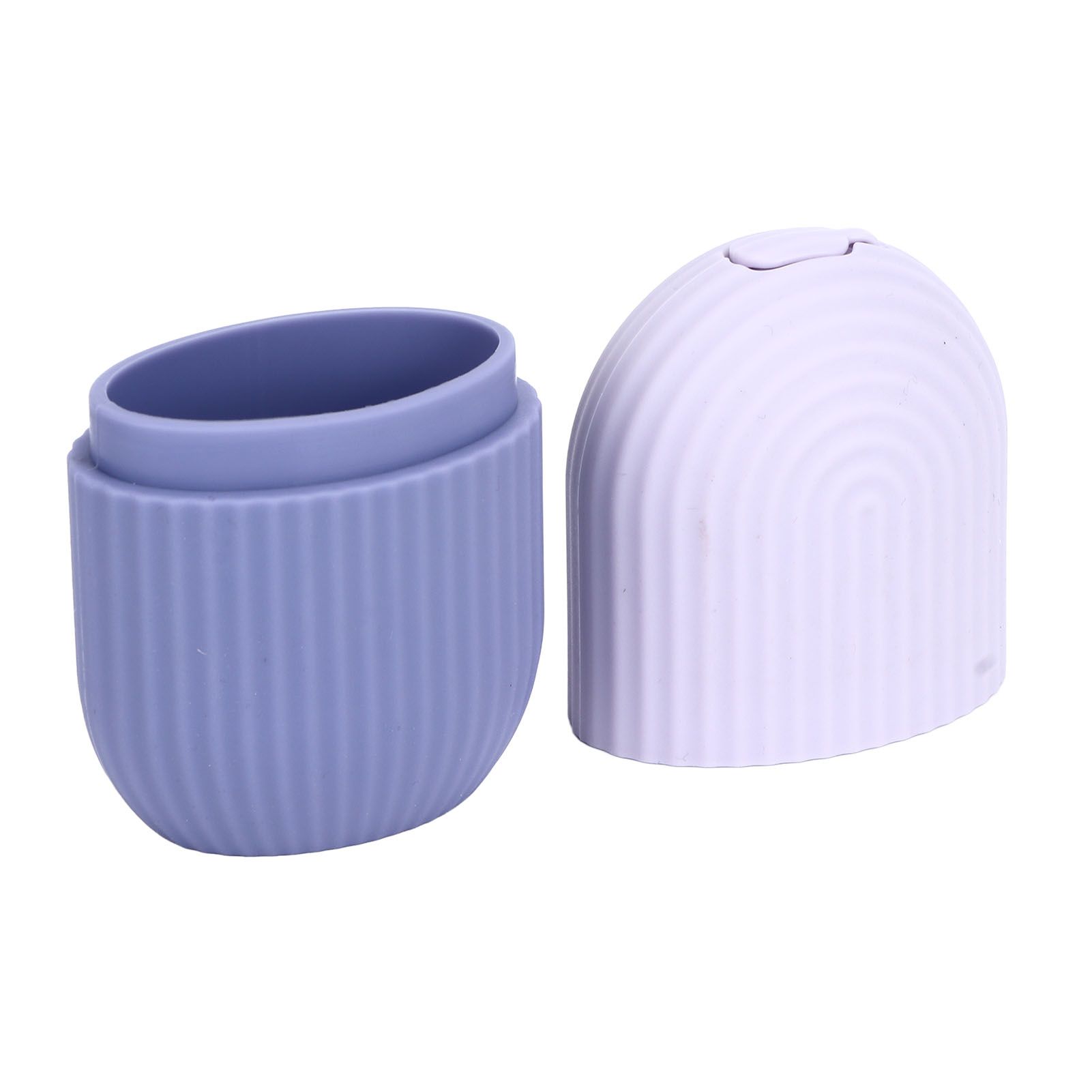 Face Icer Pain Relief Nonslip Grip Durable Silicone Easy Operation Ice Face Mold for Face Massage Skin Care Purple - Image 1