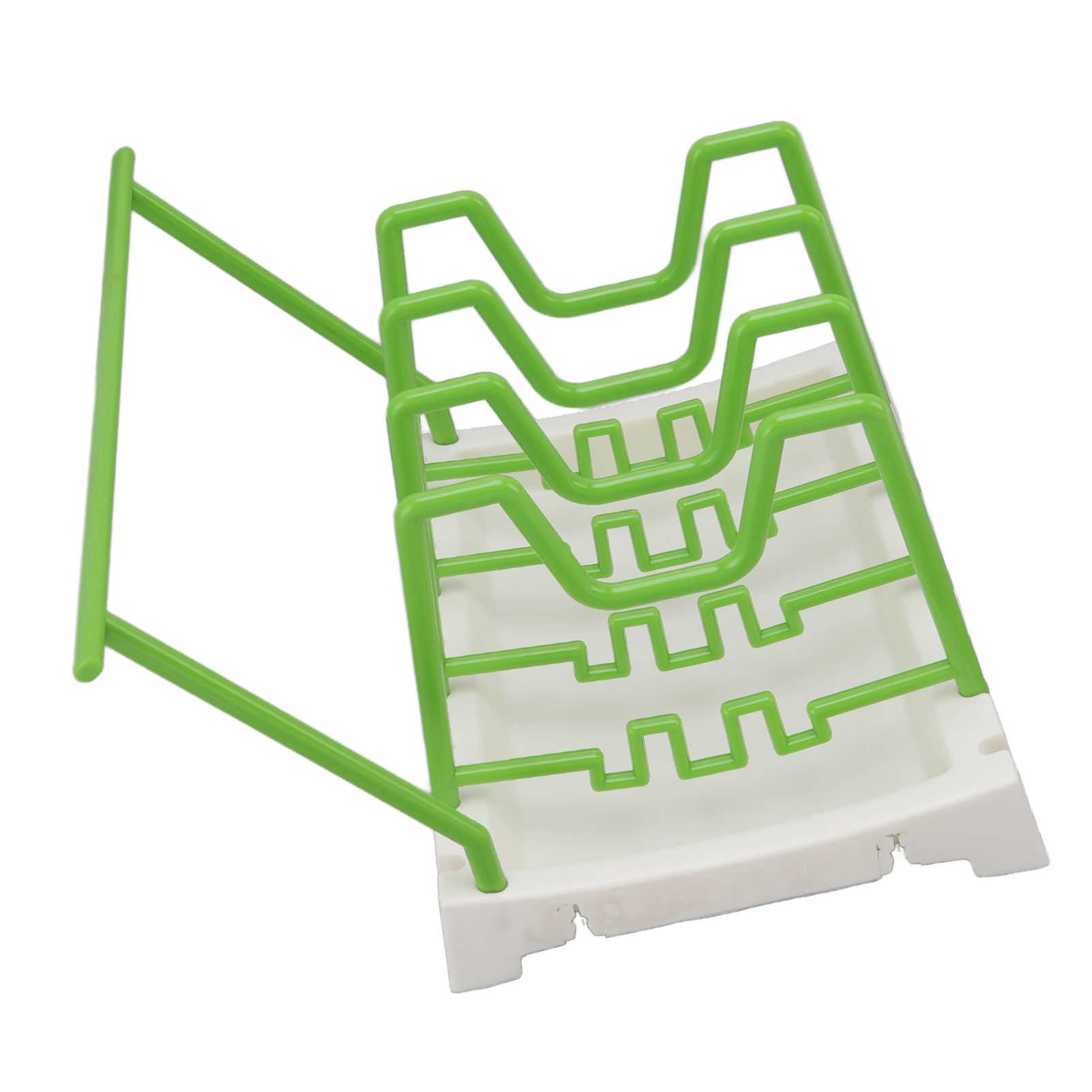 Pot Lid Holder Durable PP Space Saving Stable Nonslip Base Wide Application Cutting Board Organizer Type C - Image 4