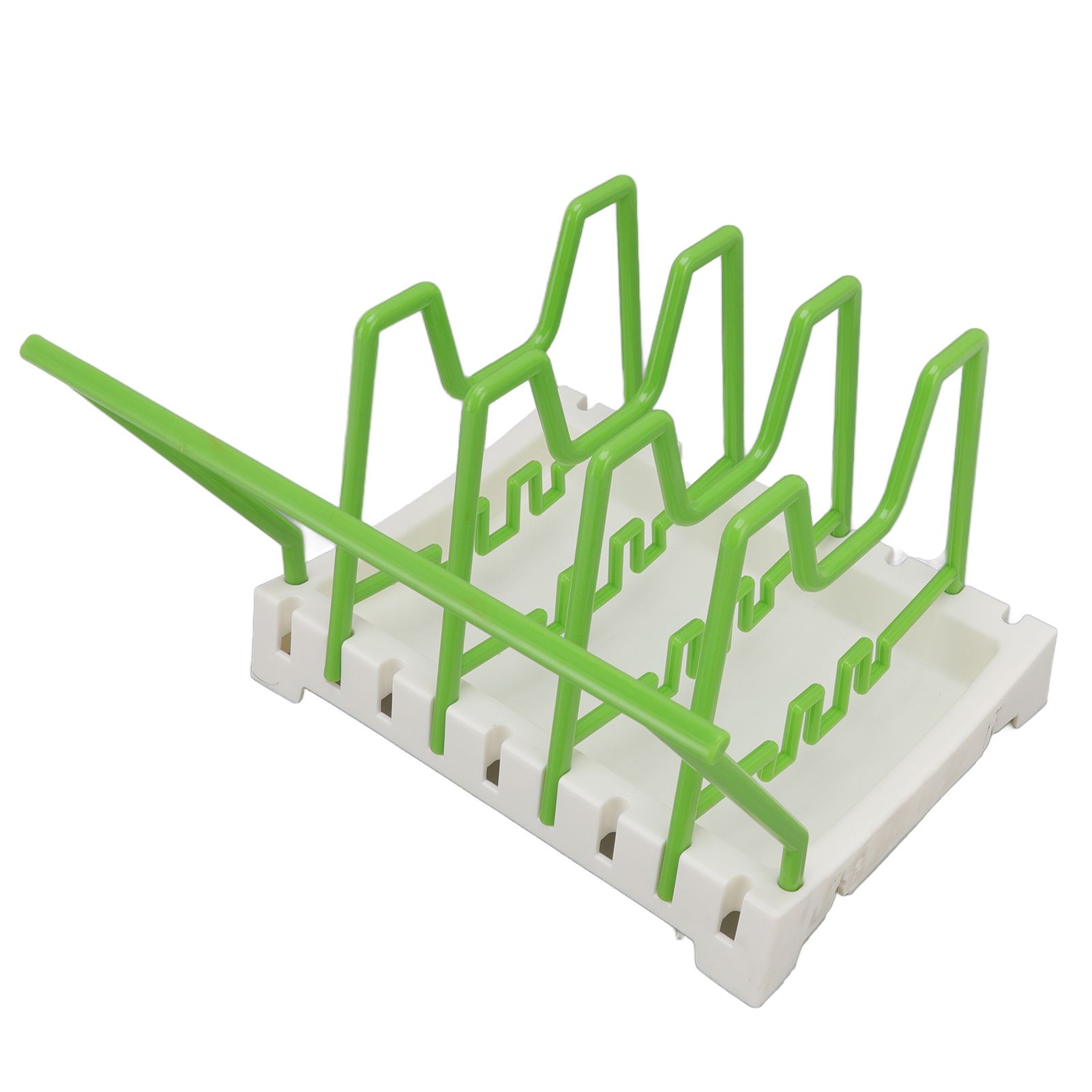 Pot Lid Holder Durable PP Space Saving Stable Nonslip Base Wide Application Cutting Board Organizer Type C - Image 8