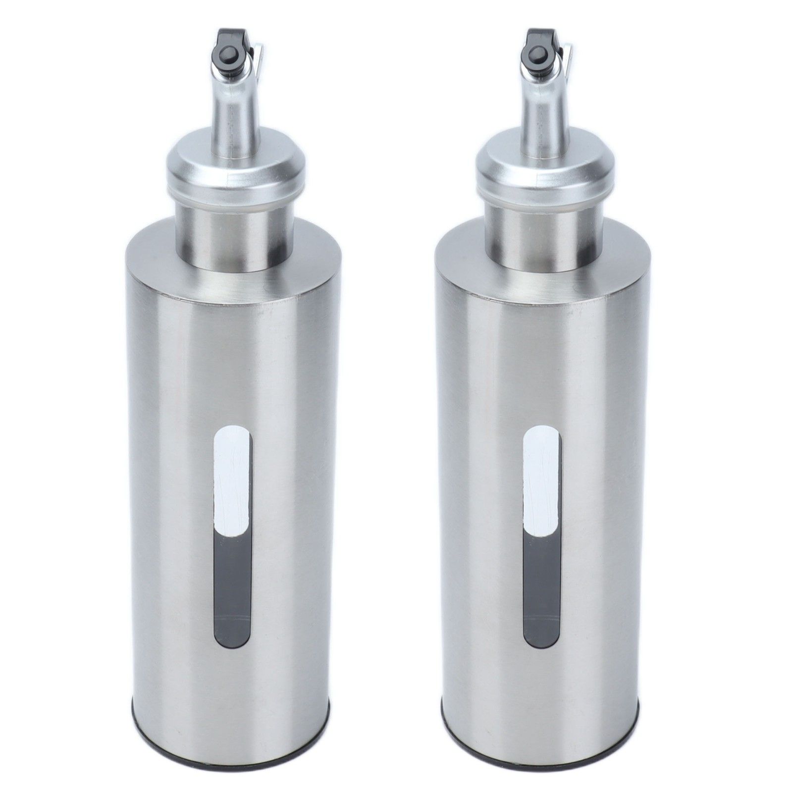 Oil Dispenser Bottle Stainless Steel Easy Refill and Cleaning Modern Olive Oil Dispenser for Vinegar Sauce290ML - Image 3
