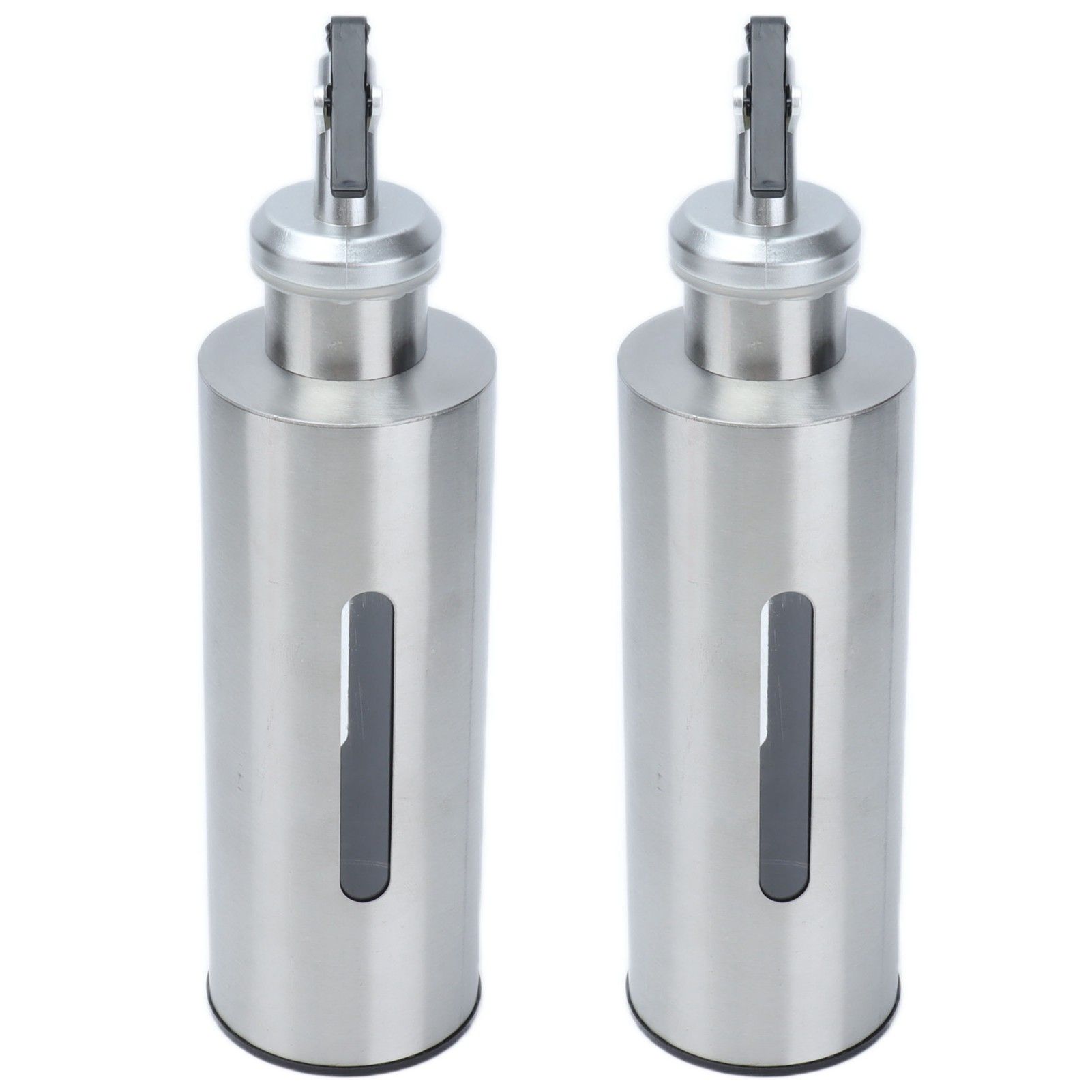 Oil Dispenser Bottle Stainless Steel Easy Refill and Cleaning Modern Olive Oil Dispenser for Vinegar Sauce290ML - Image 5