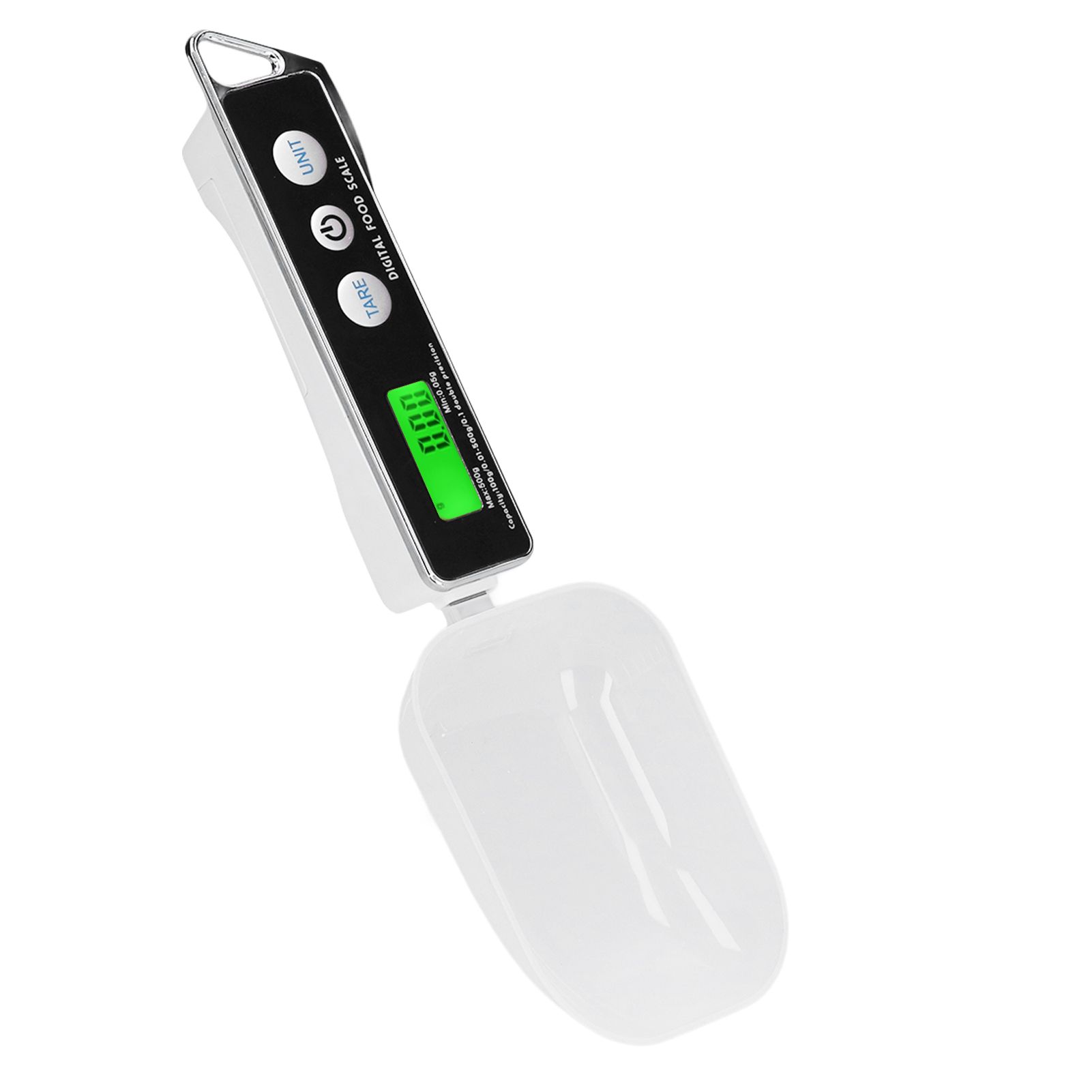 Digital Spoon Scale Household Portable Stainless Steel Kitchen Baking Scale for Flour Tea Spices 500g/0.1gBlack - Image 7