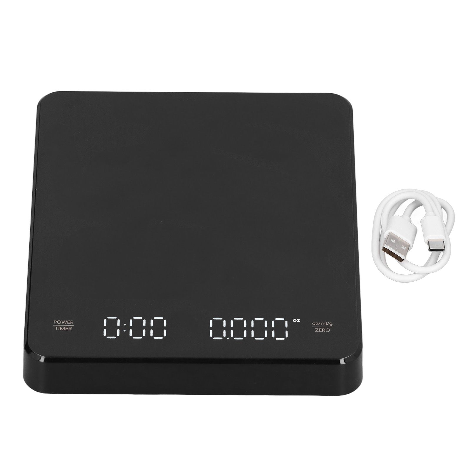 Electronic Coffee Scale Rechargeable High Temperature Resistance 3KG Kitchen Scale for Home - Image 1