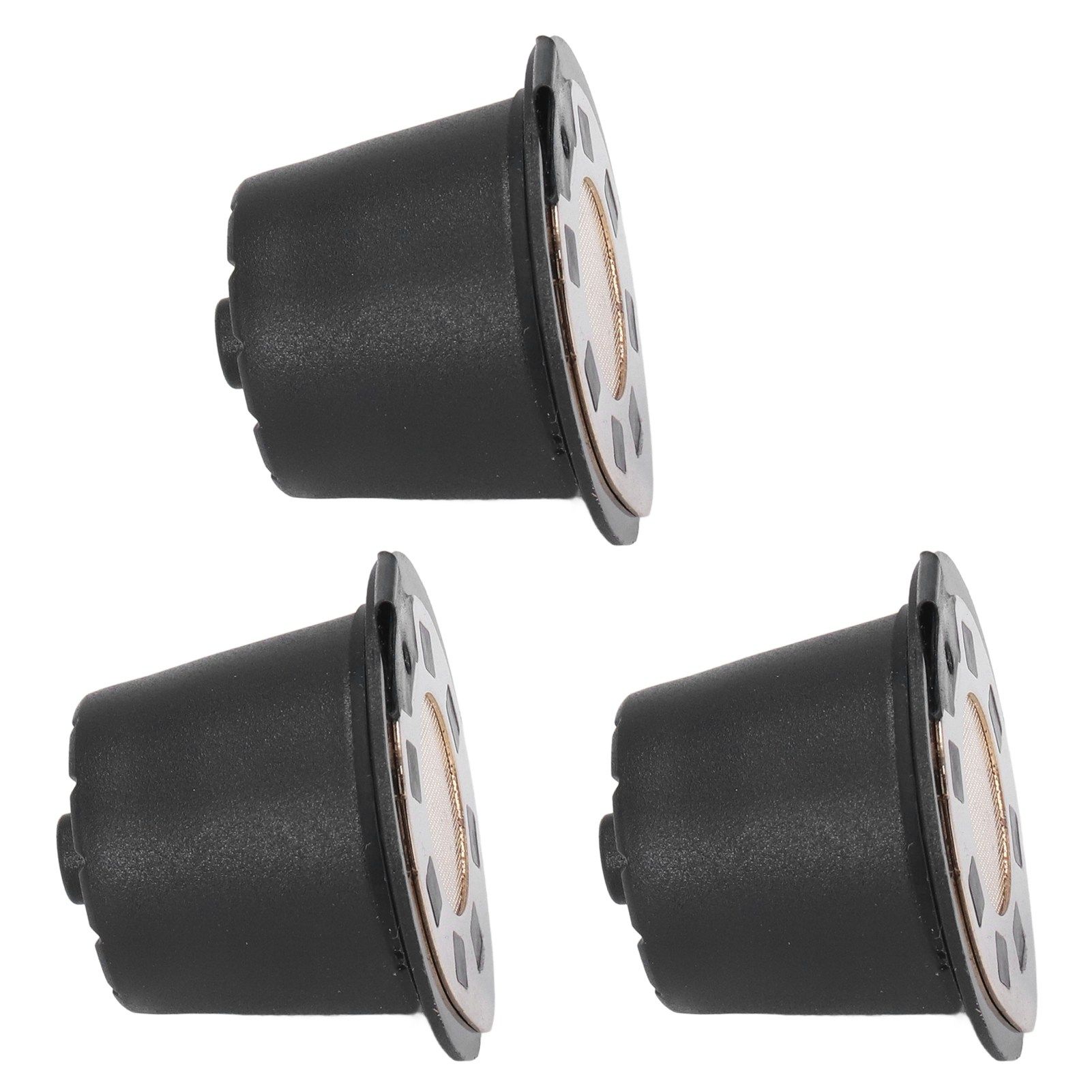 50ML Coffee Capsule Pods Cup with Spoon Brush Reusable Filter Stainless Steel Replacement for NespressoGold Plated - Image 3
