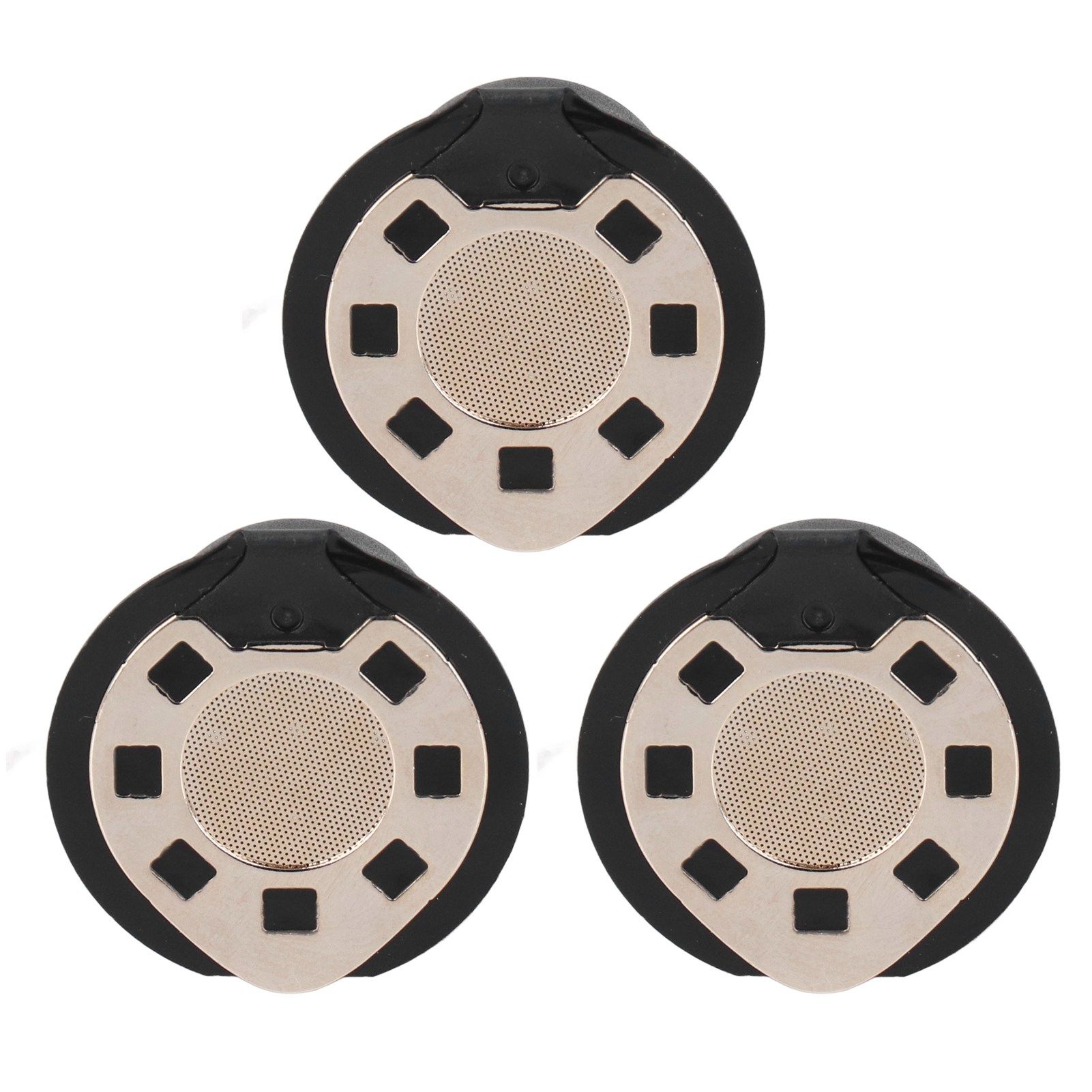 50ML Coffee Capsule Pods Cup with Spoon Brush Reusable Filter Stainless Steel Replacement for NespressoGold Plated - Image 8