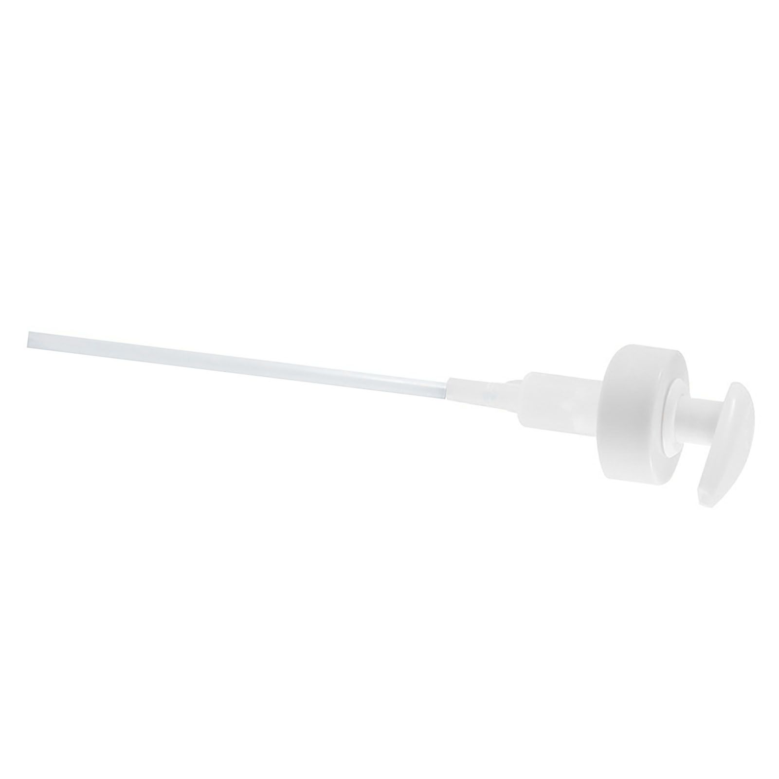 Gallon Pump Dispenser Condiment Bottle Pump Dispenser Plastic Kitchen Supplies for HouseholdWhite Caliber 3.4cm / 1.3in - Image 2