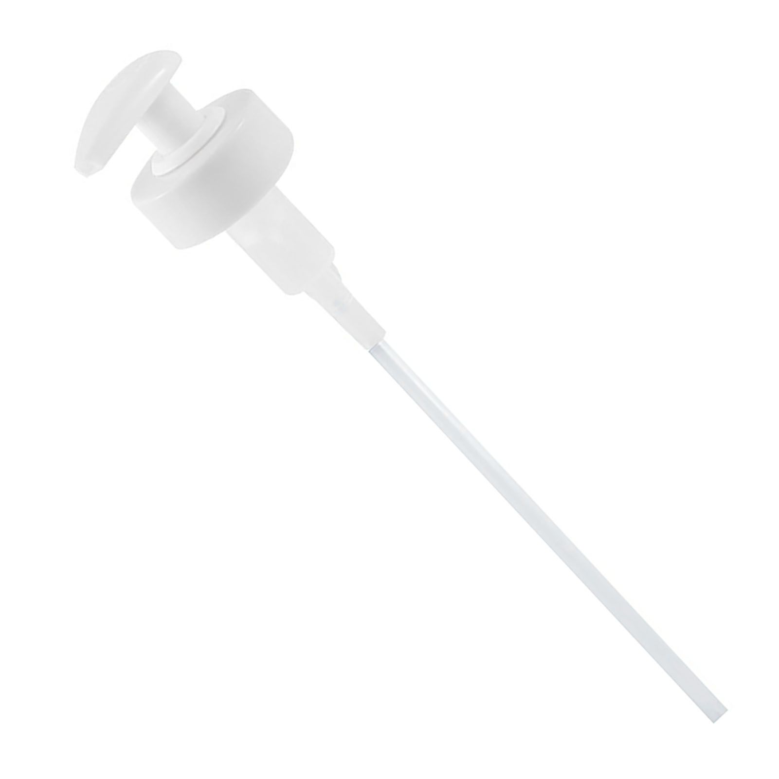 Gallon Pump Dispenser Condiment Bottle Pump Dispenser Plastic Kitchen Supplies for HouseholdWhite Caliber 3.4cm / 1.3in - Image 4